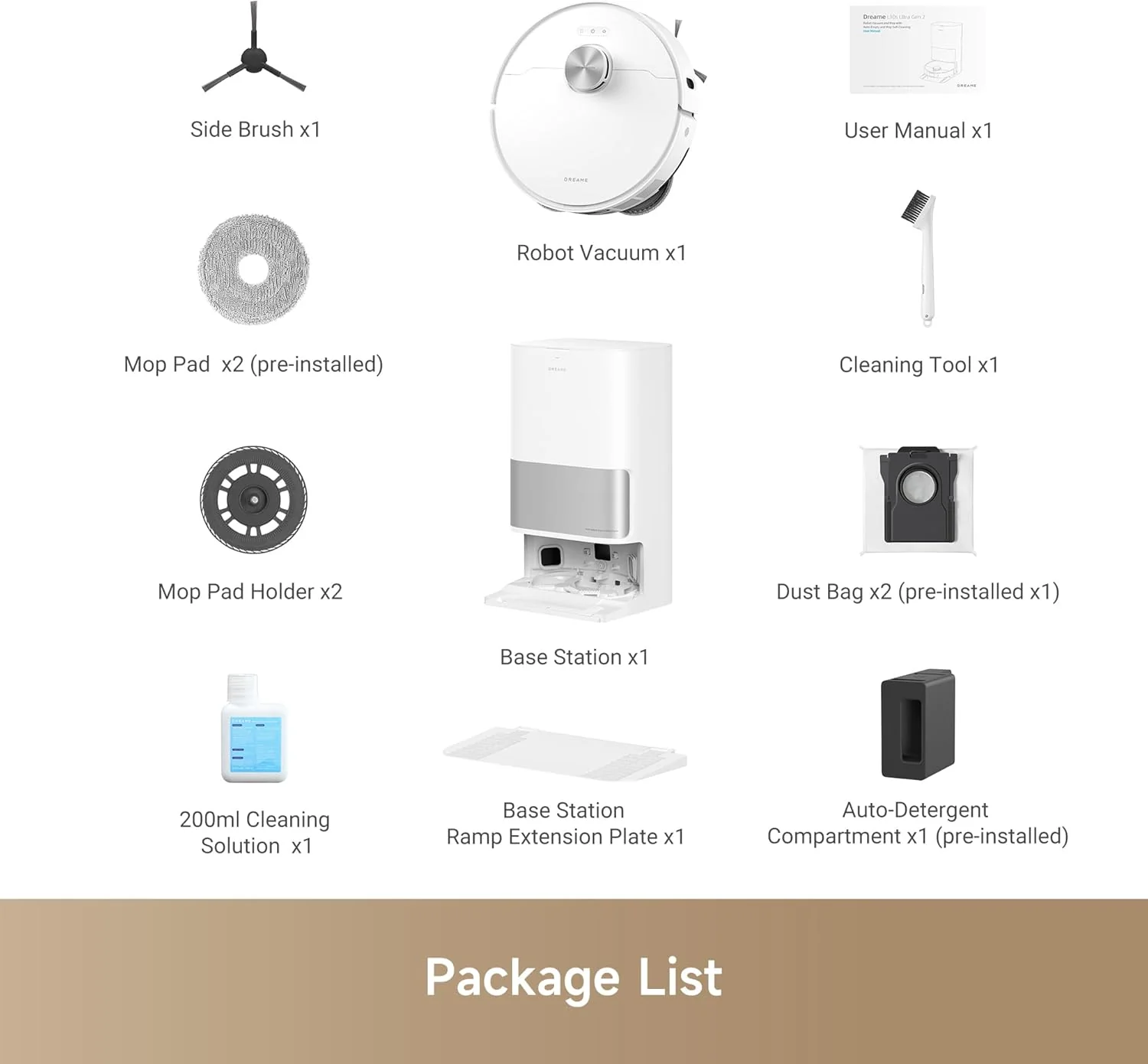 Dreame L10s Ultra Gen 2 Robot Vacuum and Mop, 10000Pa Suction, MopExtend Tech, All-in-One Base Station, 75 Days Auto-Empty, Mop Self-Wash and Dry - Image 8