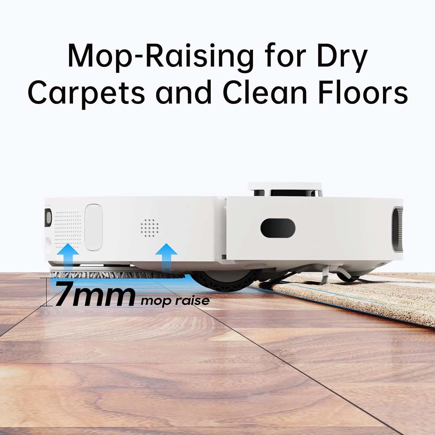 Dreame L10s Ultra Robot Vacuum and Mop Combo, Auto Mop Cleaning and Drying, Self-Refilling and Self-Emptying Base, 5300Pa Suction, AI Navigation - Image 4