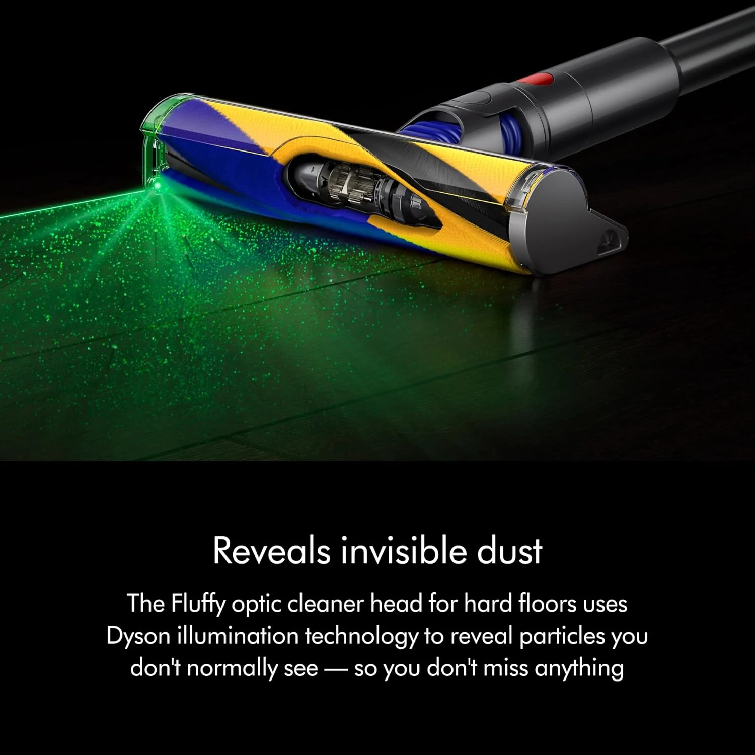 Dyson V15 Detect Cordless Vacuum Cleaner, Yellow/Nickel - Image 3
