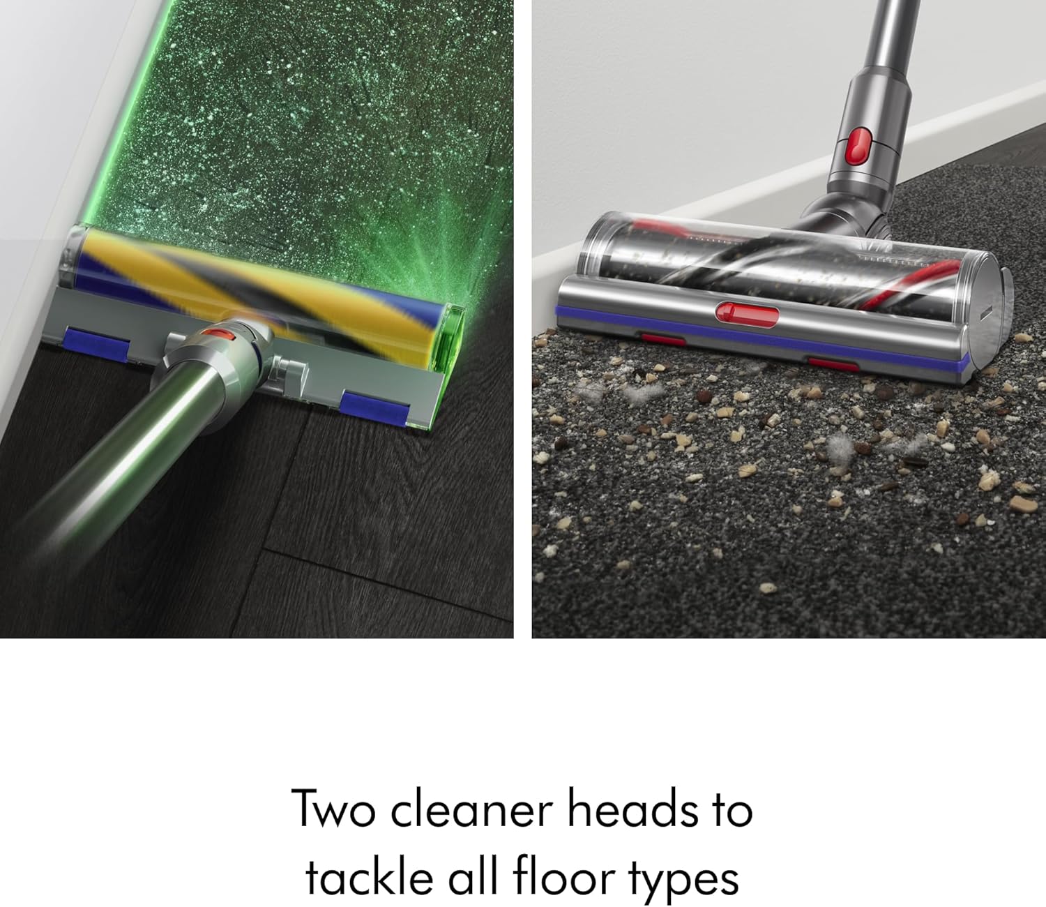 Dyson V15 Detect Cordless Vacuum Cleaner, Yellow/Nickel - Image 6