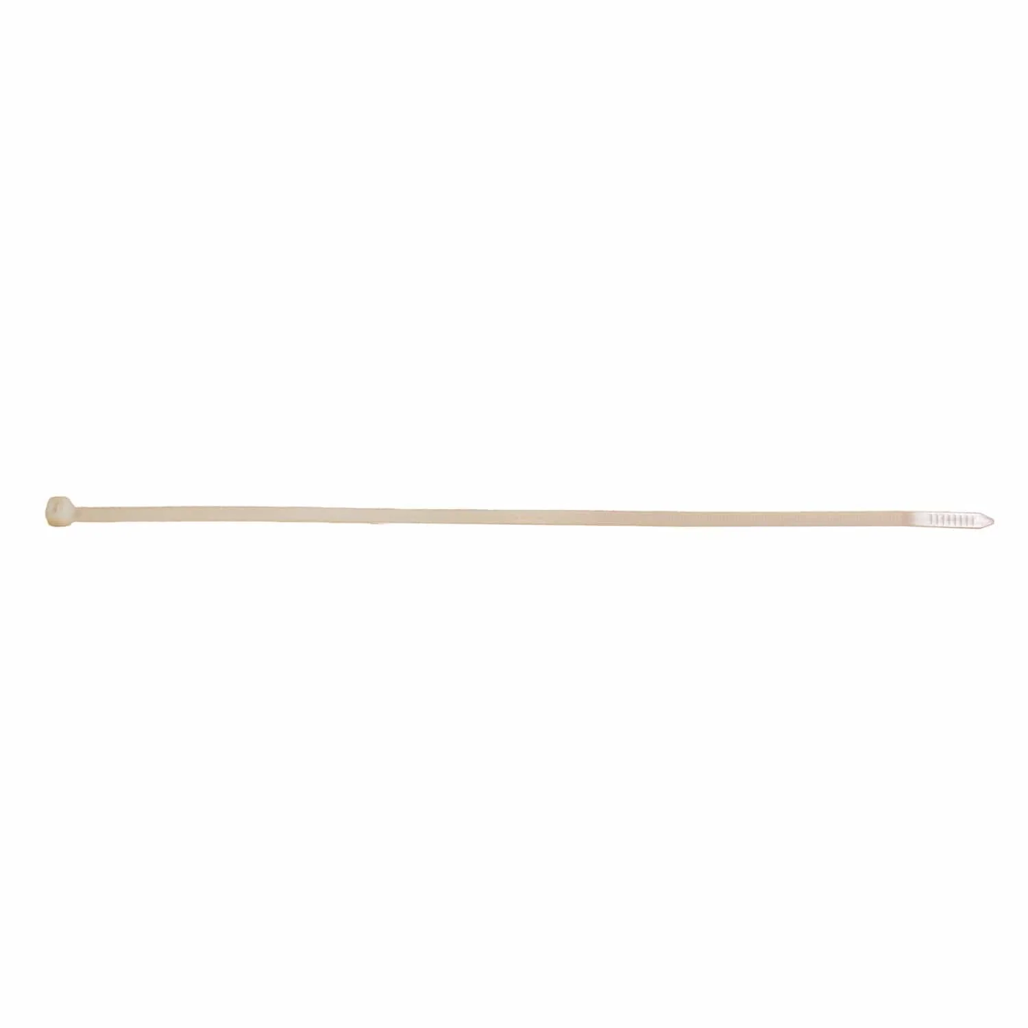 Eagle Aspen 100-Pack 7.5-In. Nylon 6/6 Standard Cable Ties, 50-Lb. Tensile Strength, UL Rated for Indoor Use, Natural, 11 In. - Image 4