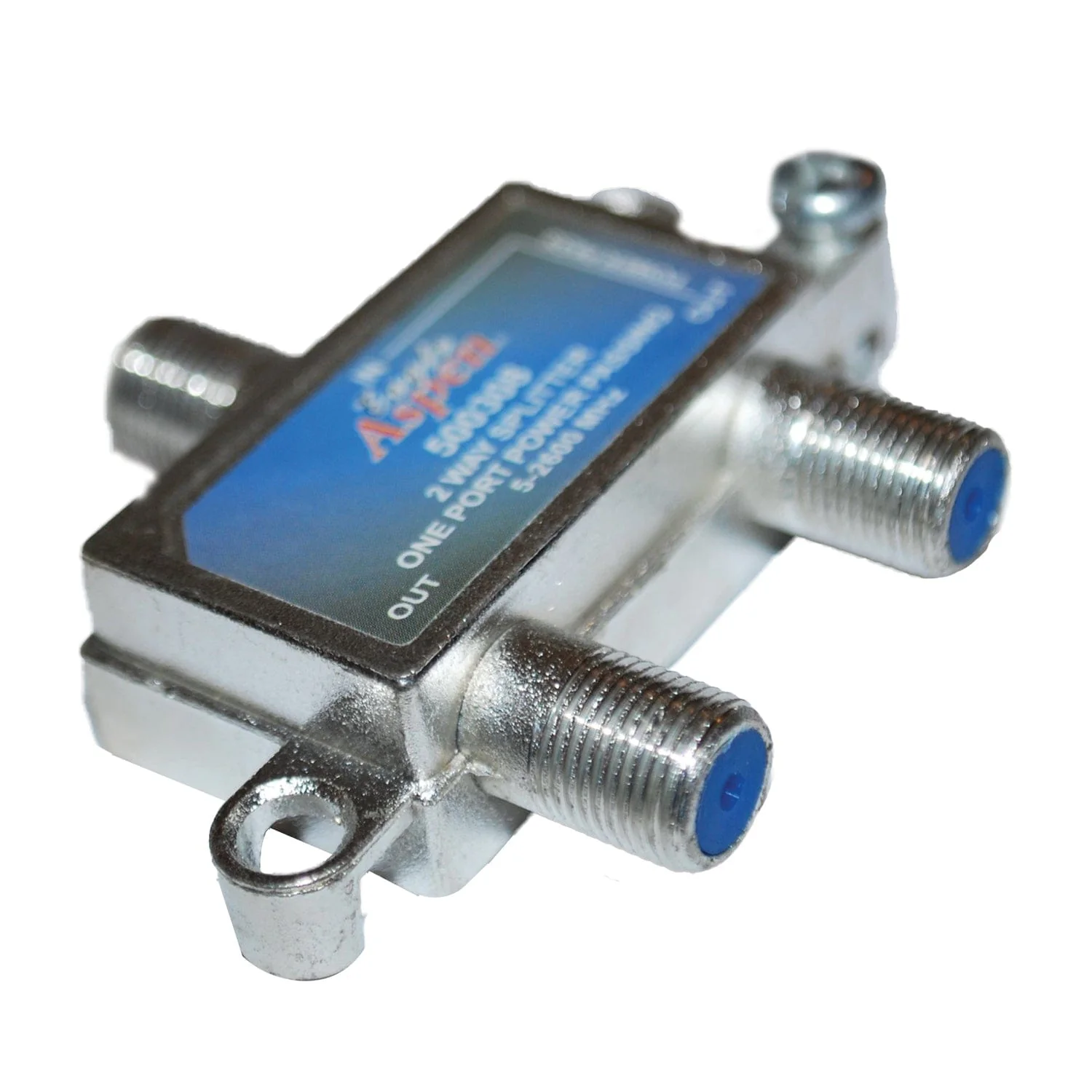 Eagle Aspen 2-Way 2600-MHz Coaxial Splitter with 1-Port Power Passing - Image 2