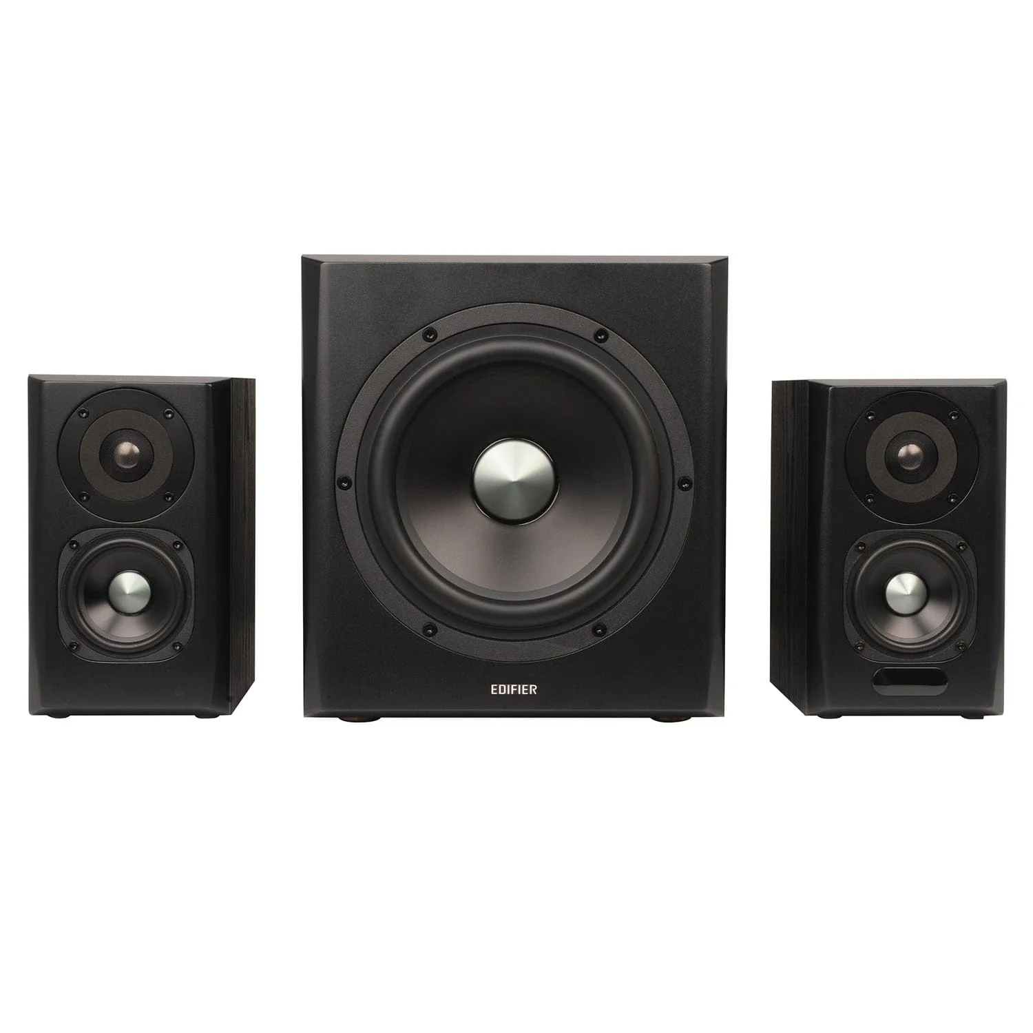 Edifier 150-Watt Continuous-Power Amplified Bluetooth 2.1 Bookshelf Speakers with Subwoofer and Remote, S351DB - Image 2