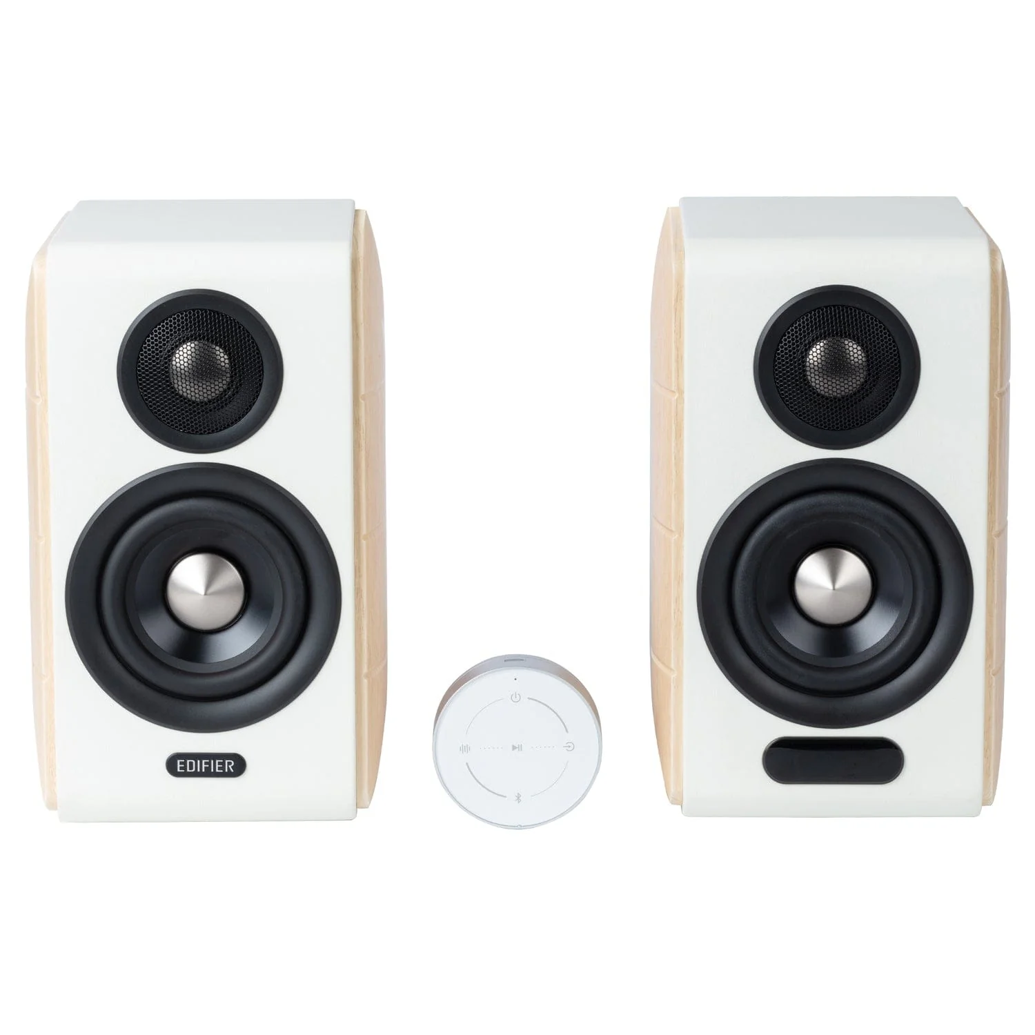 Edifier 88-Watt Continuous-Power Amplified Bluetooth Hi-Fi 2.0 Bookshelf Speaker System with Sub Out and Remote, S880DB MKII, 2 Count