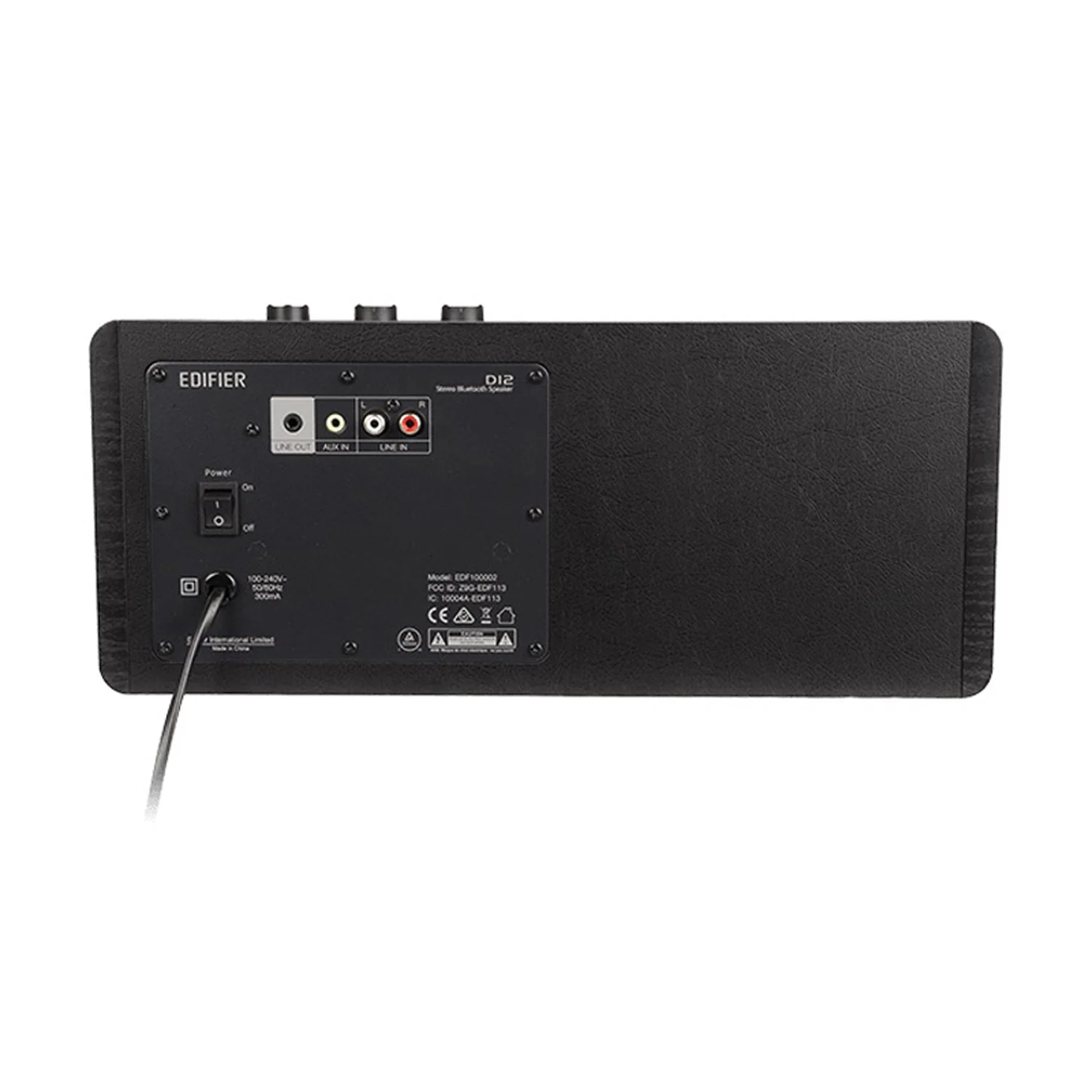 Edifier D12 Desktop 70-Watt Continuous-Power Bluetooth Amplified Integrated Stereo Speaker with Remote, Black - Image 2