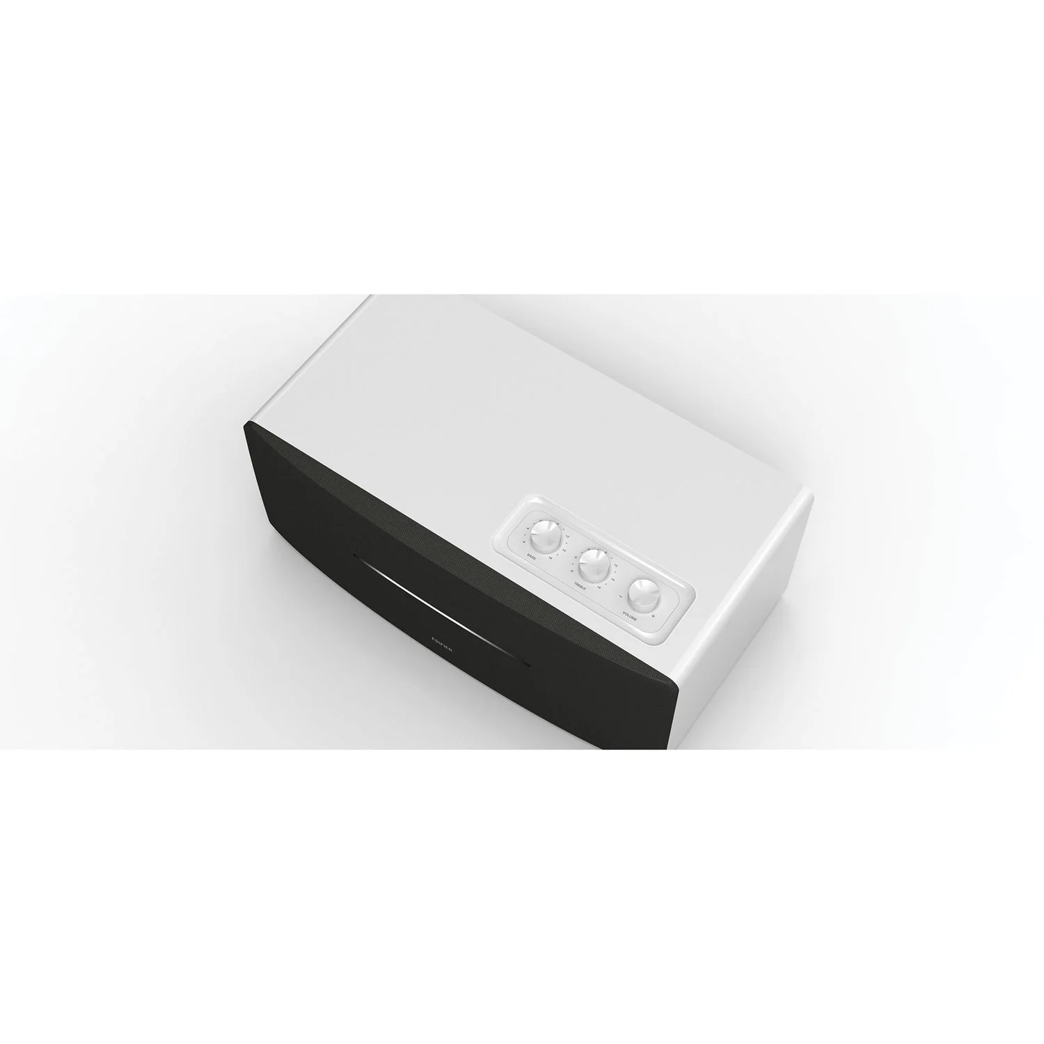 Edifier D12 Desktop 70-Watt Continuous-Power Bluetooth Amplified Integrated Stereo Speaker with Remote, White - Image 3