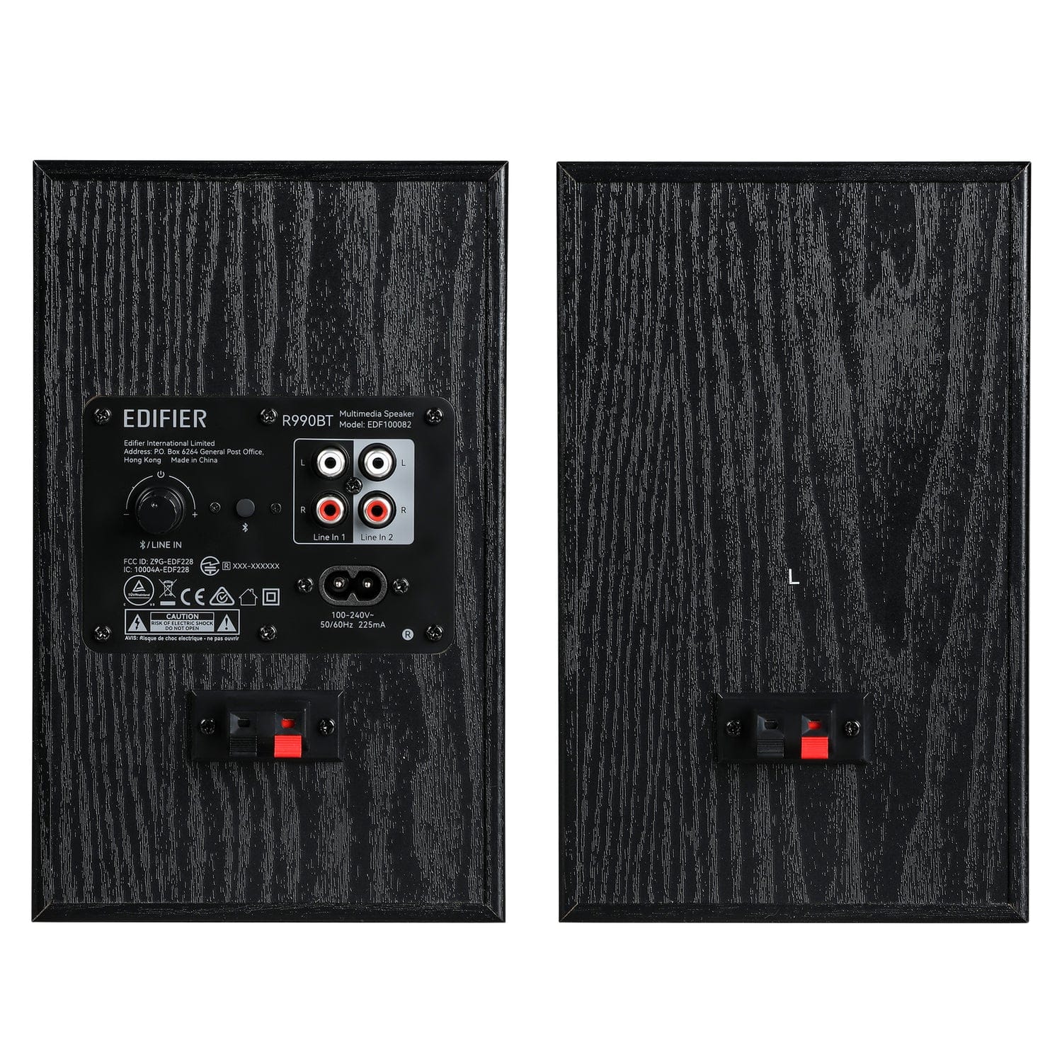 Edifier R990BT 24-Watt-Continuous-Power Bluetooth 2.0 Active Multimedia Speakers, Black, 2 Count - Image 4