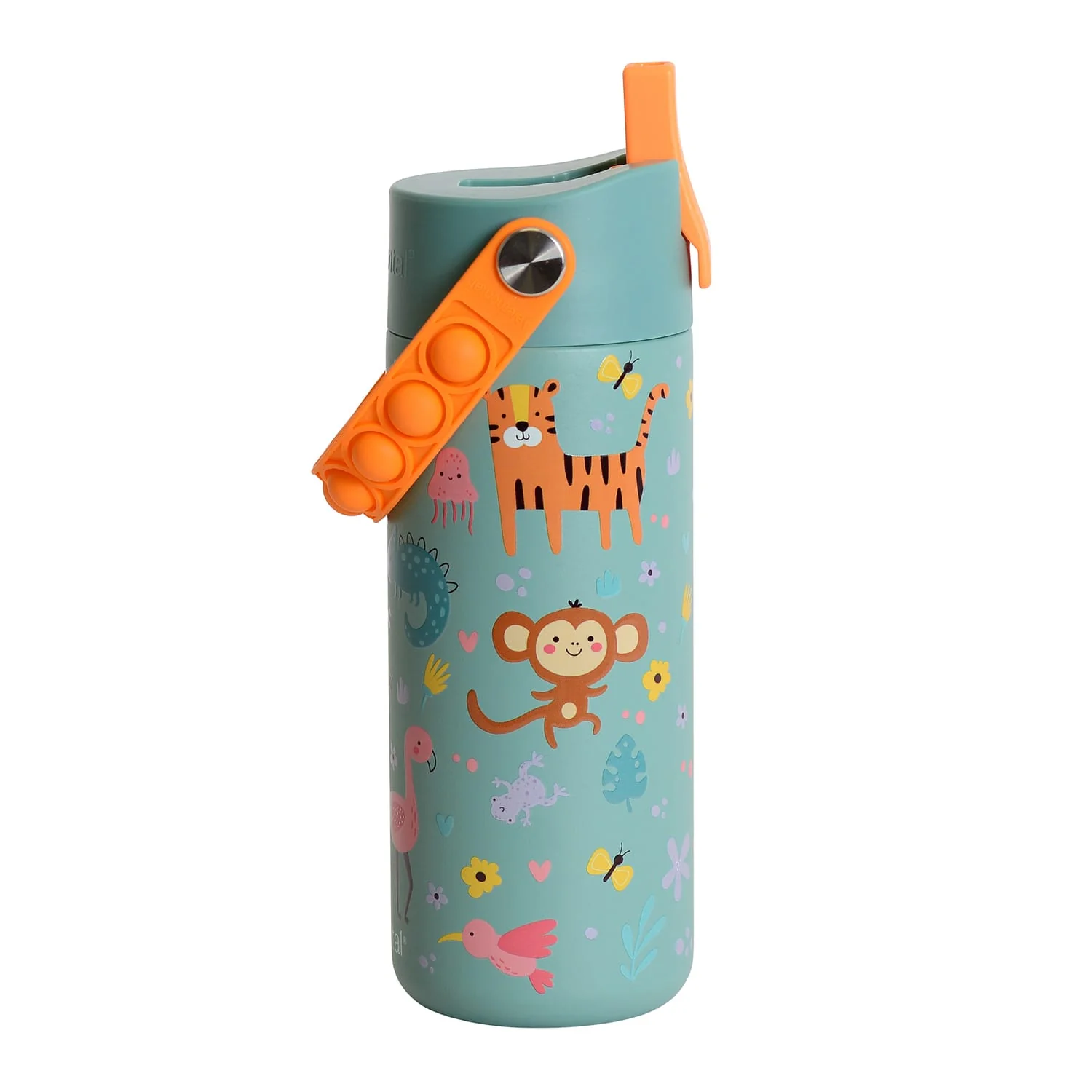 Elemental Core Pop Stainless Steel Water Bottle, 18 Oz., Safari