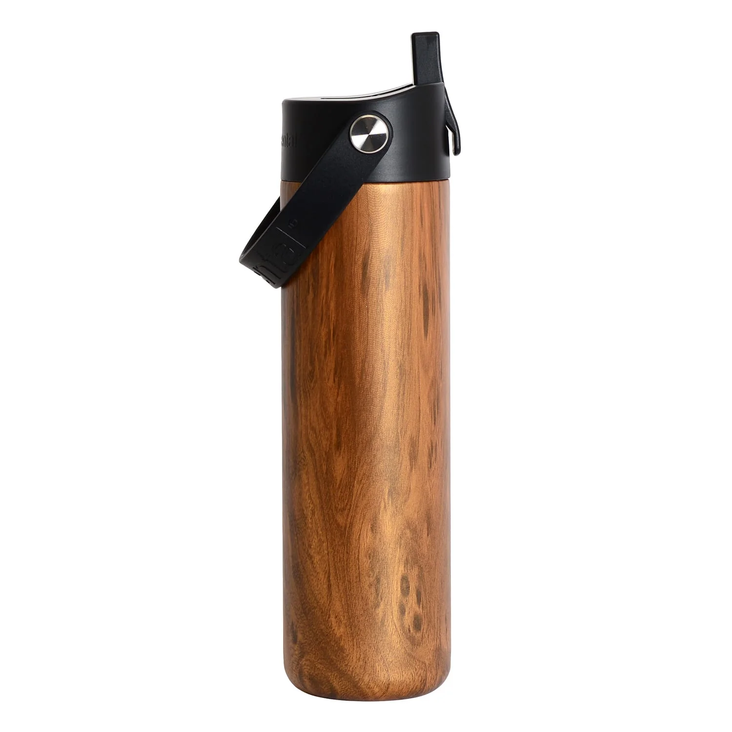 Elemental Core Stainless Steel Water Bottle, 24 Oz., Teakwood