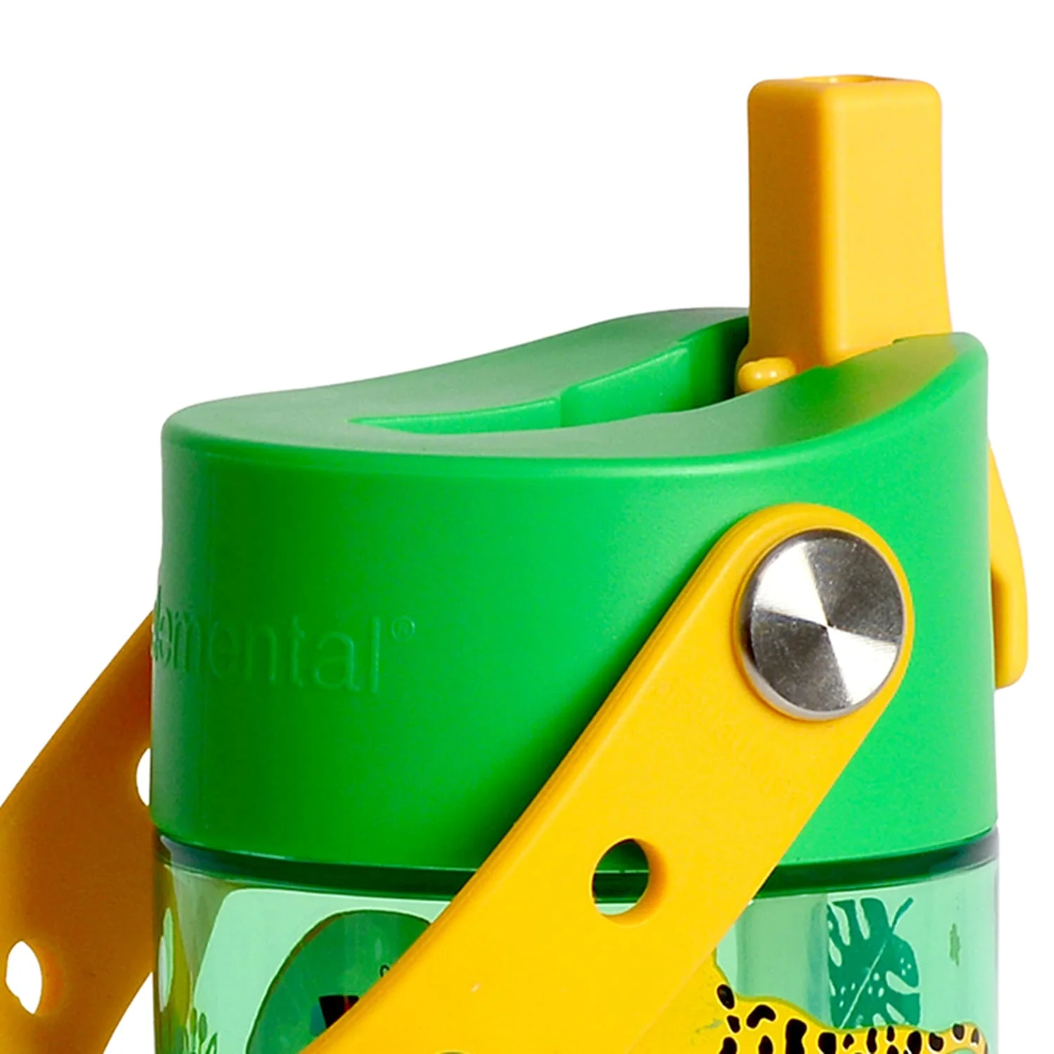 Elemental Splash Charm Tritan Water Bottle, 18 Oz., Jungle Friends - Image 2