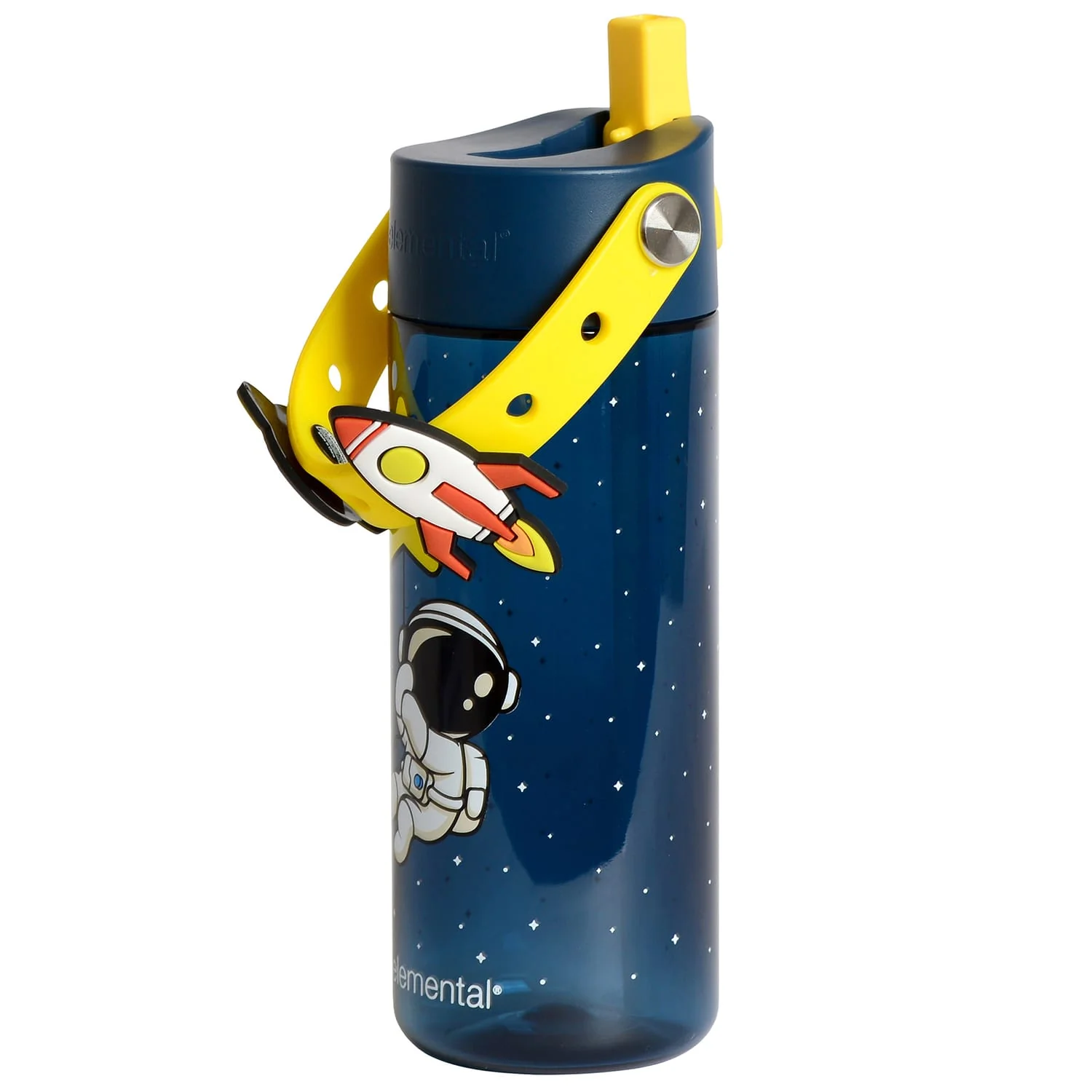 Elemental Splash Charm Tritan Water Bottle, 18 Oz., Little Astronaut - Image 4