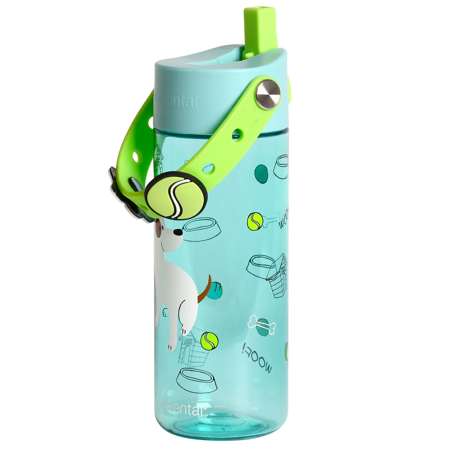 Elemental Splash Charm Tritan Water Bottle, 18 Oz., Pup Pal - Image 3