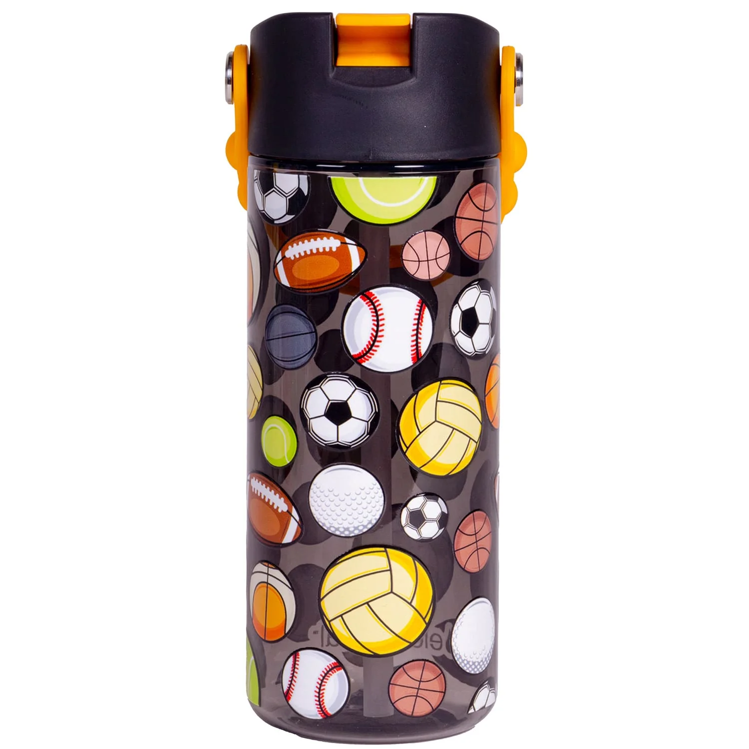 Elemental Splash Pop Tritan Water Bottle, 18 Oz., Sports Ball - Image 3