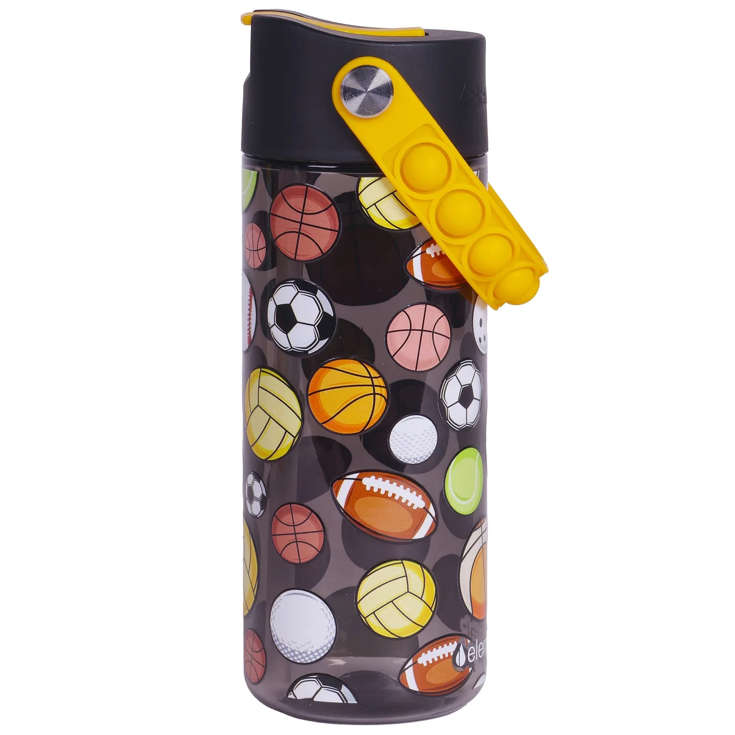 Elemental Splash Pop Tritan Water Bottle, 18 Oz., Sports Ball - Image 4