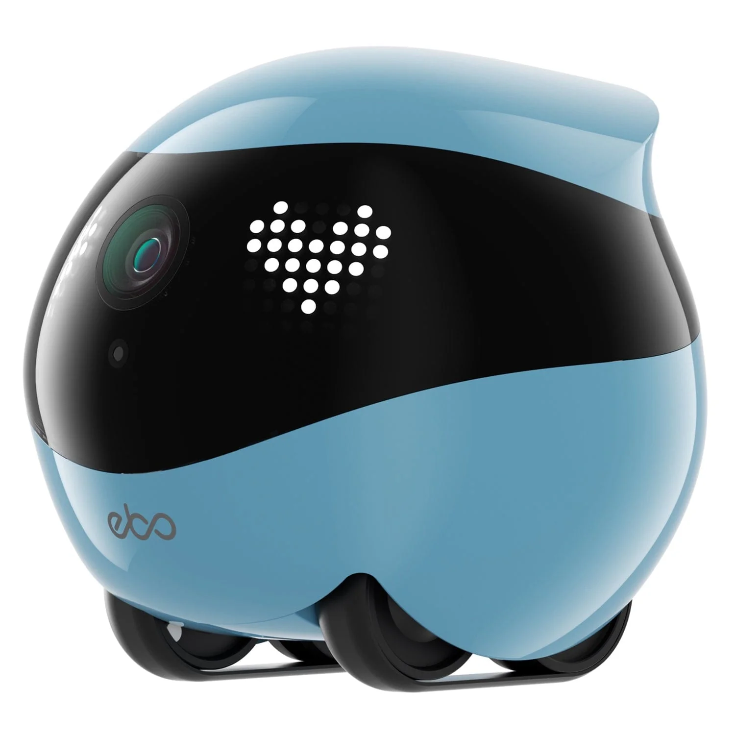Enabot EBO Air 2 Whole-Home Mobile Robot, with 2K Ultra HD Camera and Remote Monitoring and Control, Jay Blue