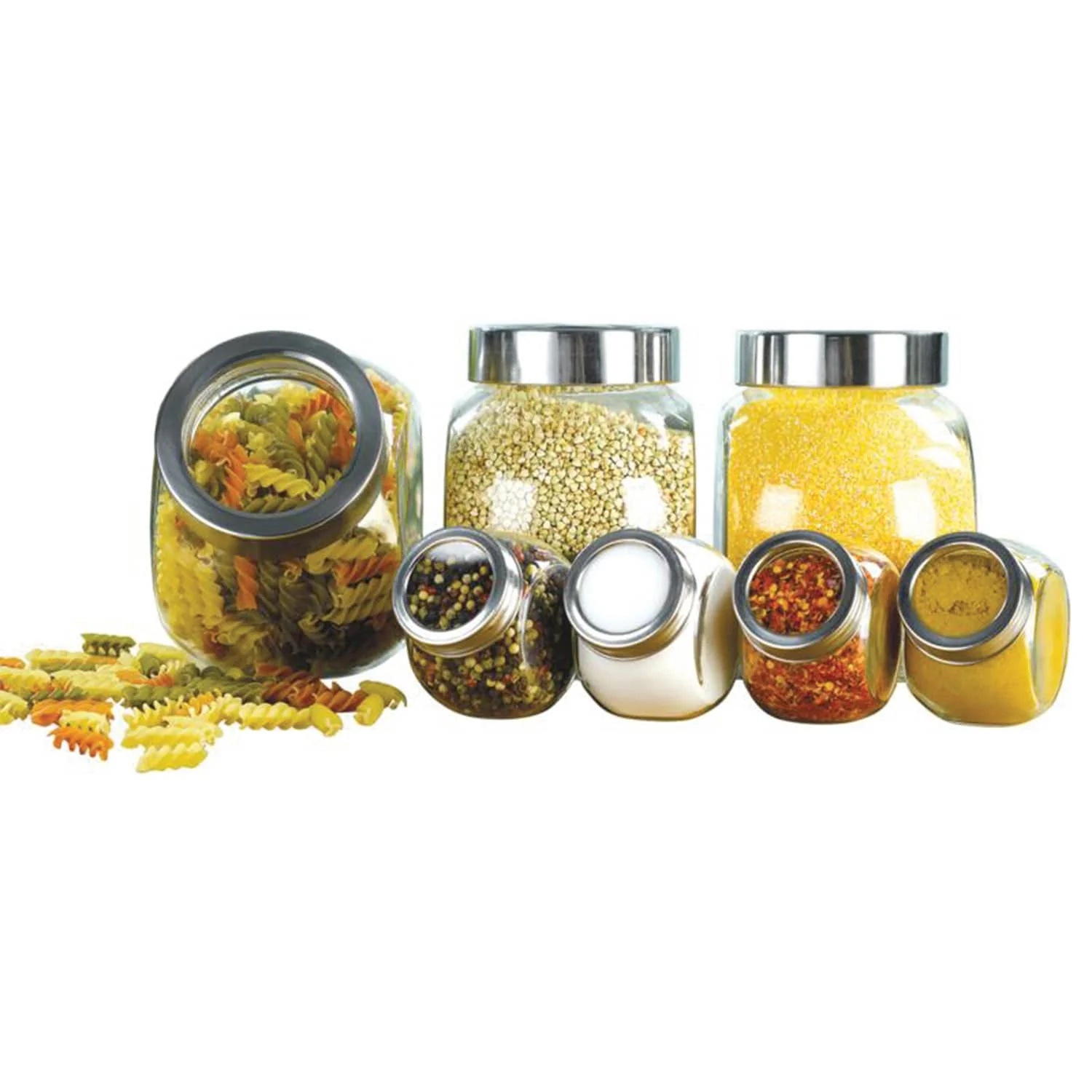 Euro-Ware 7-Piece Glass Kitchen Storage Set - Image 2