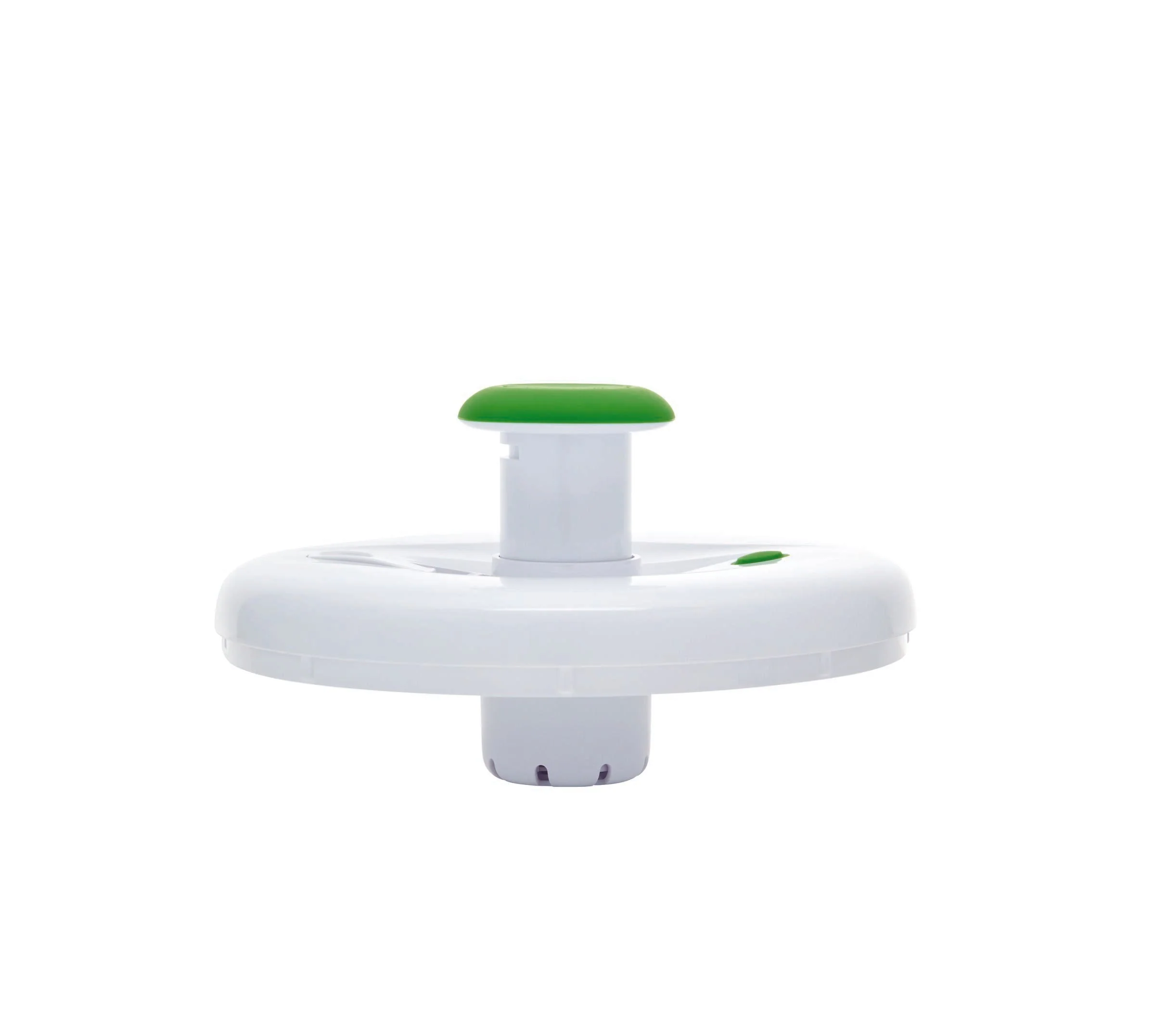 Farberware Pro Pump Salad Spinner with bowl, colander + built in draining system, Large 6.6 quart, Green - Image 3