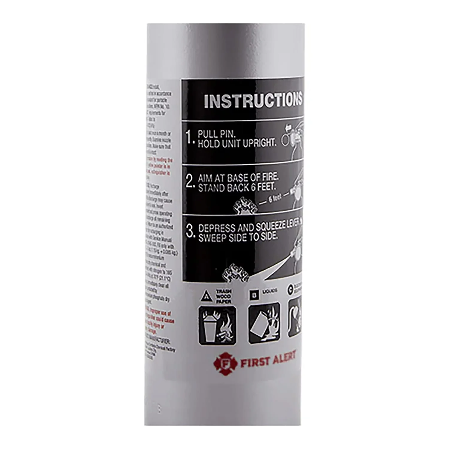 First Alert Rechargeable Home Fire Extinguisher UL Rated 1-A:10-B:C, DHOME1 - Image 4