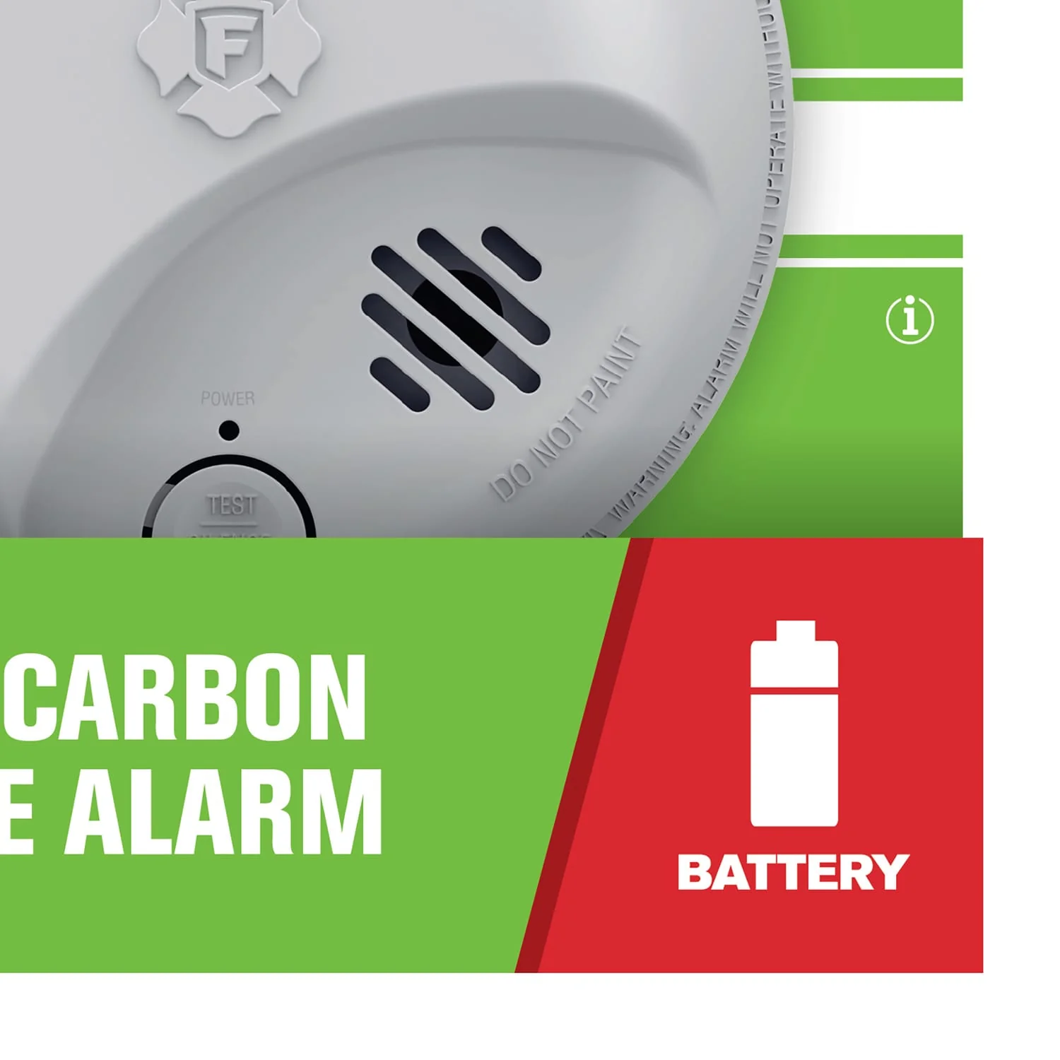 First Alert SMICO100 Battery-Operated 2-in-1 Smoke and CO Alarm, Ionization - Image 3
