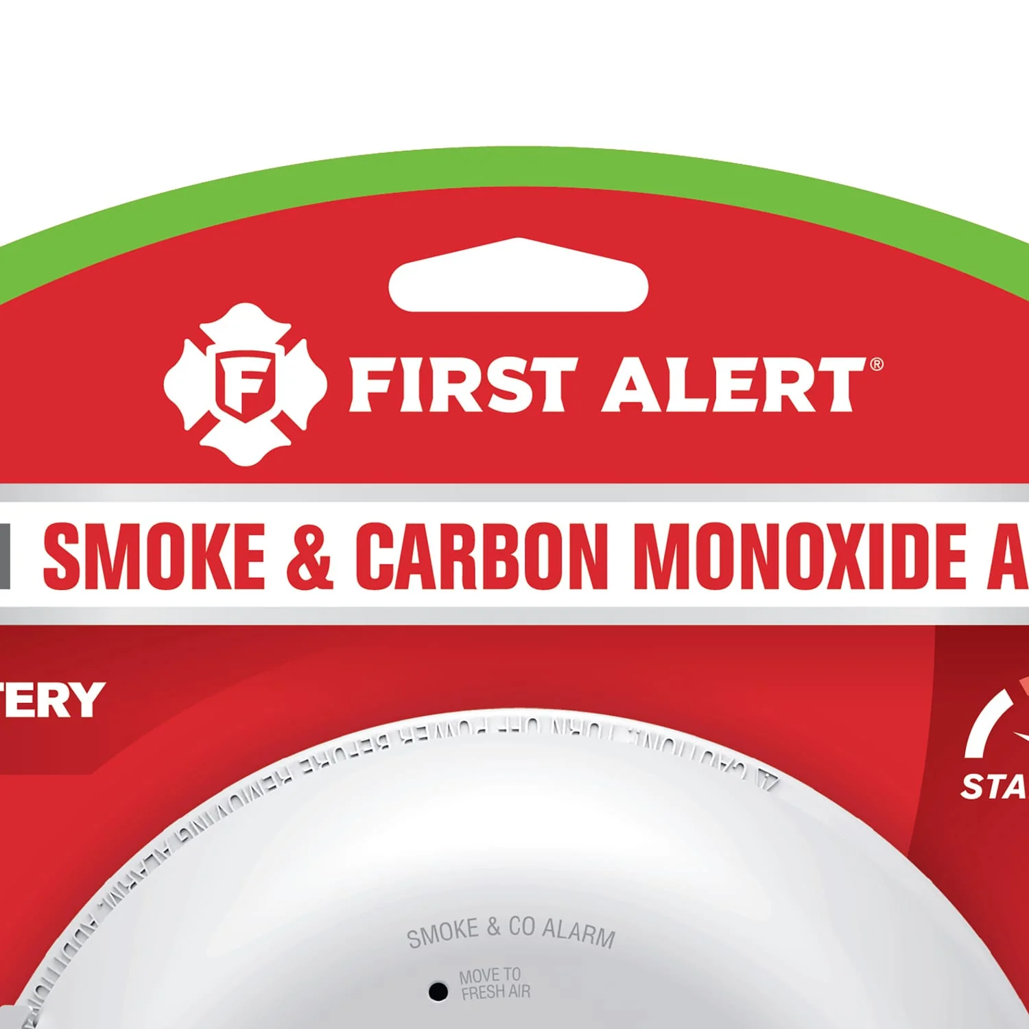 First Alert SMICO100 Battery-Operated 2-in-1 Smoke and CO Alarm, Ionization - Image 4