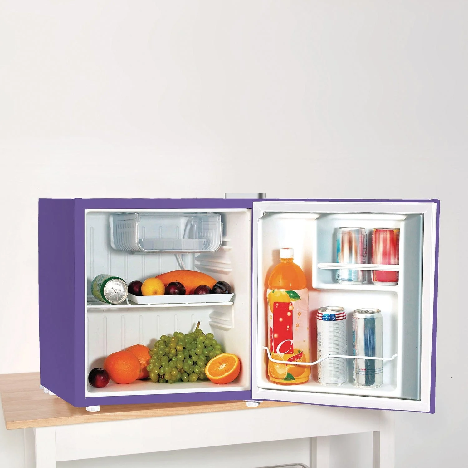 Frigidaire 1.6-Cu.-Ft. 50-Watt Compact Refrigerator, Purple - Image 4