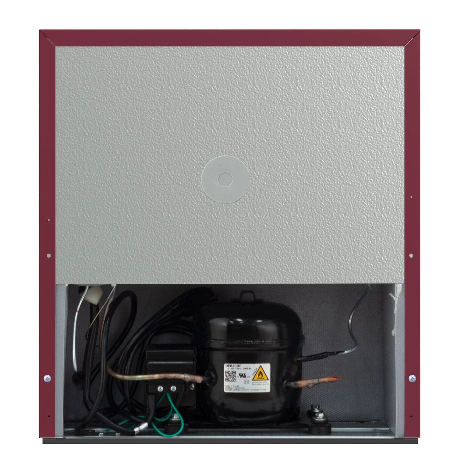 Frigidaire 1.6-Cu. Ft. Retro Compact Bar Refrigerator, Side Bottle Opener, Merlot - Image 3
