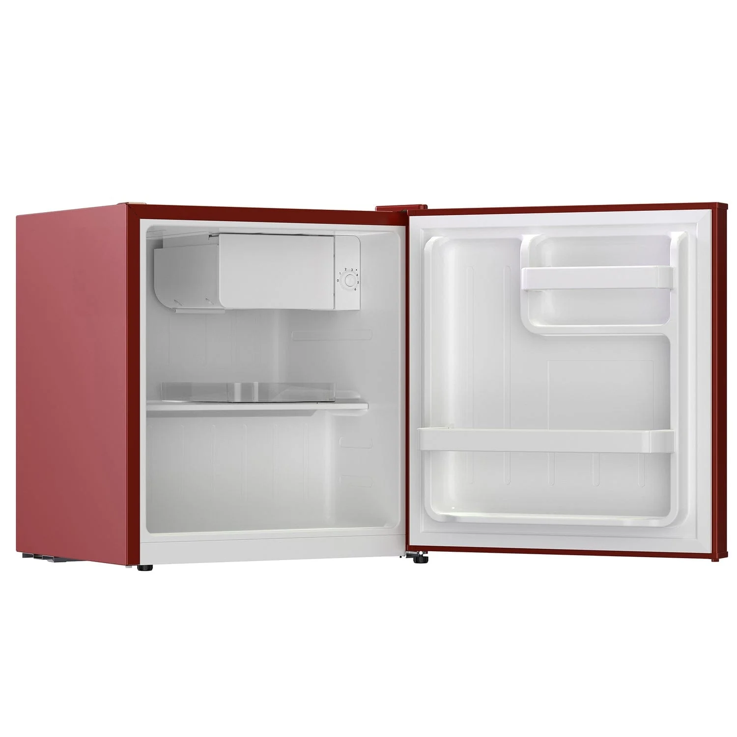 Frigidaire 1.6-Cu. Ft. Retro Compact Bar Refrigerator, Side Bottle Opener, Merlot - Image 4