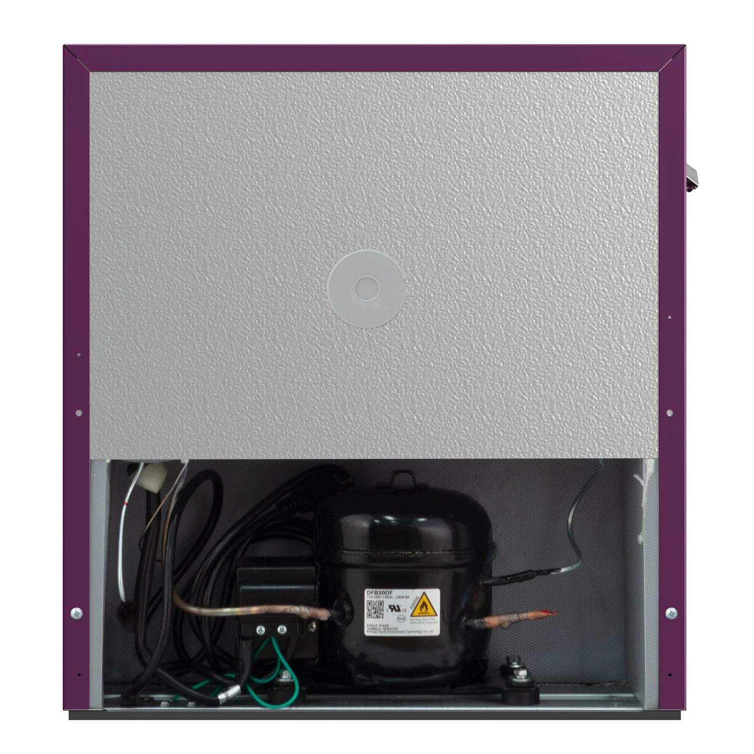 Frigidaire 1.6-Cu. Ft. Retro Compact Bar Refrigerator, Side Bottle Opener, Plum - Image 3