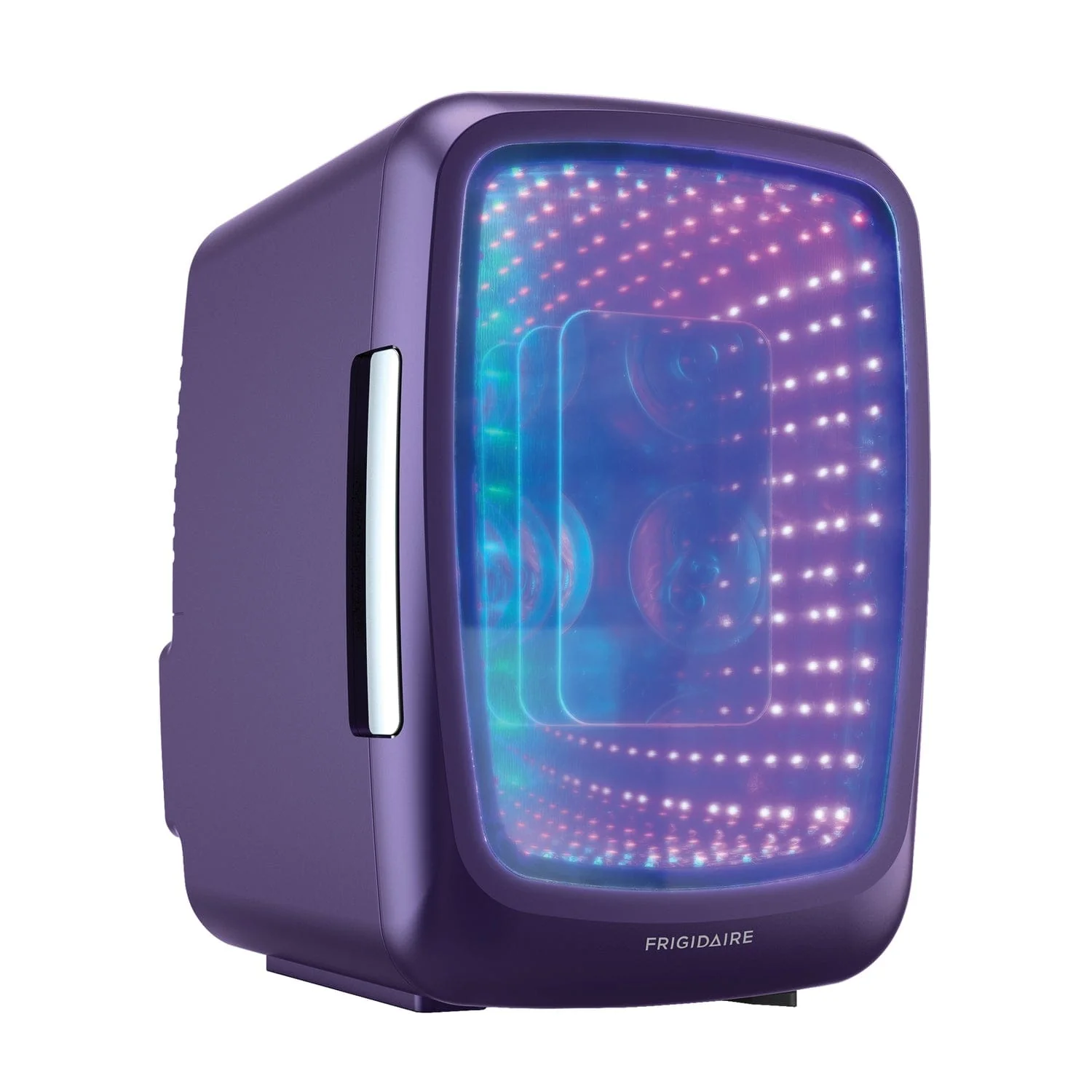 Frigidaire 6-Can Retro Gaming Light-up Portable Beverage Mini Fridge, EFMIS179, Purplehaze - Image 2