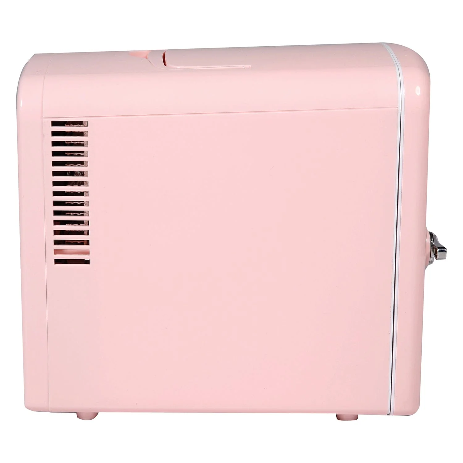 Frigidaire 9-Can 48-Watt Portable Retro Mini Refrigerator, Pink - Image 2