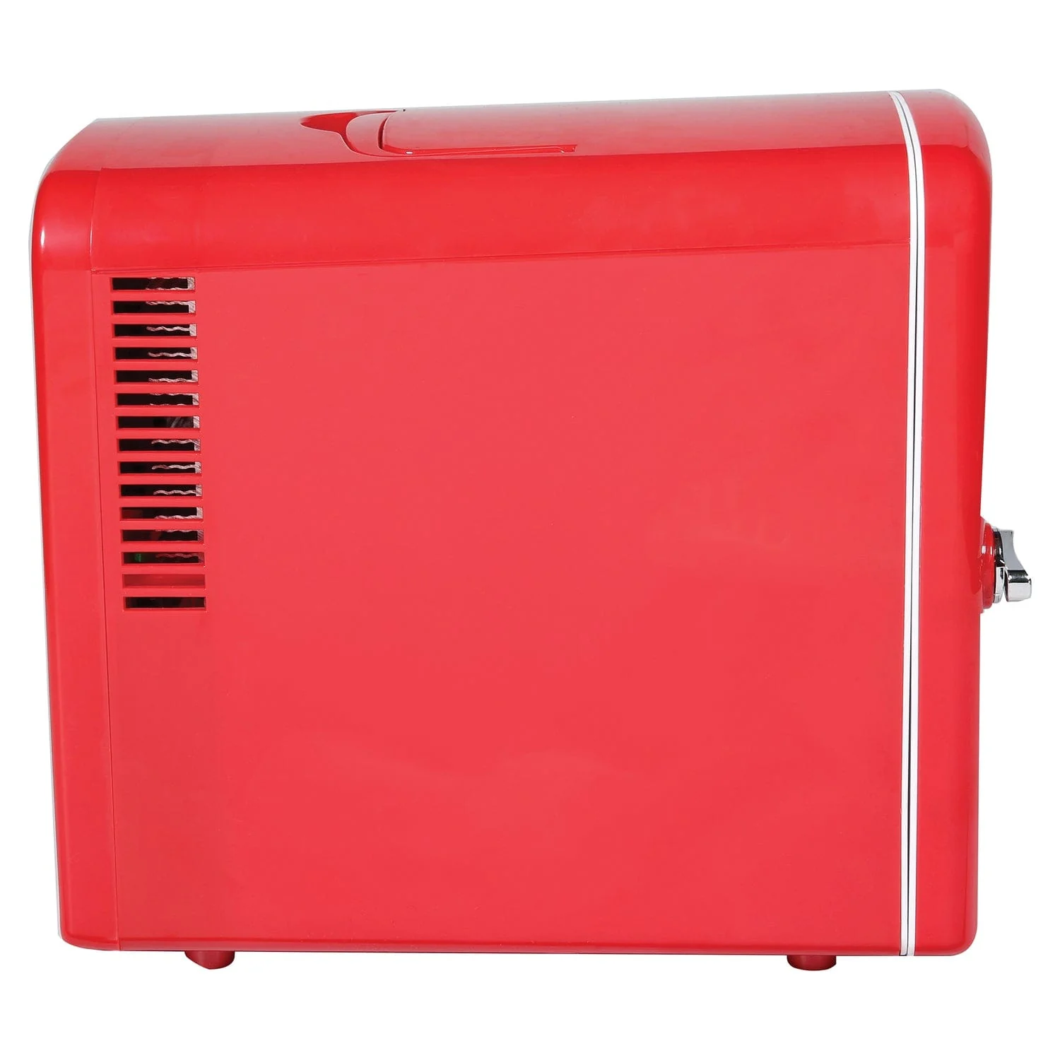 Frigidaire 9-Can 48-Watt Portable Retro Mini Refrigerator, Red - Image 3