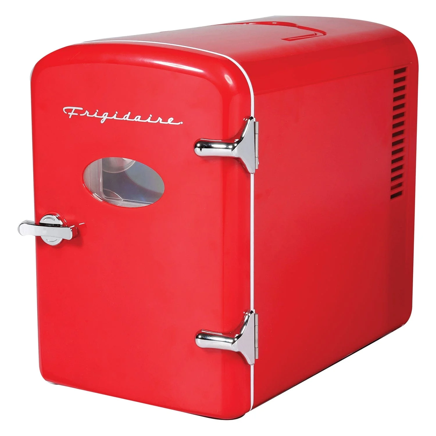 Frigidaire 9-Can 48-Watt Portable Retro Mini Refrigerator, Red - Image 5