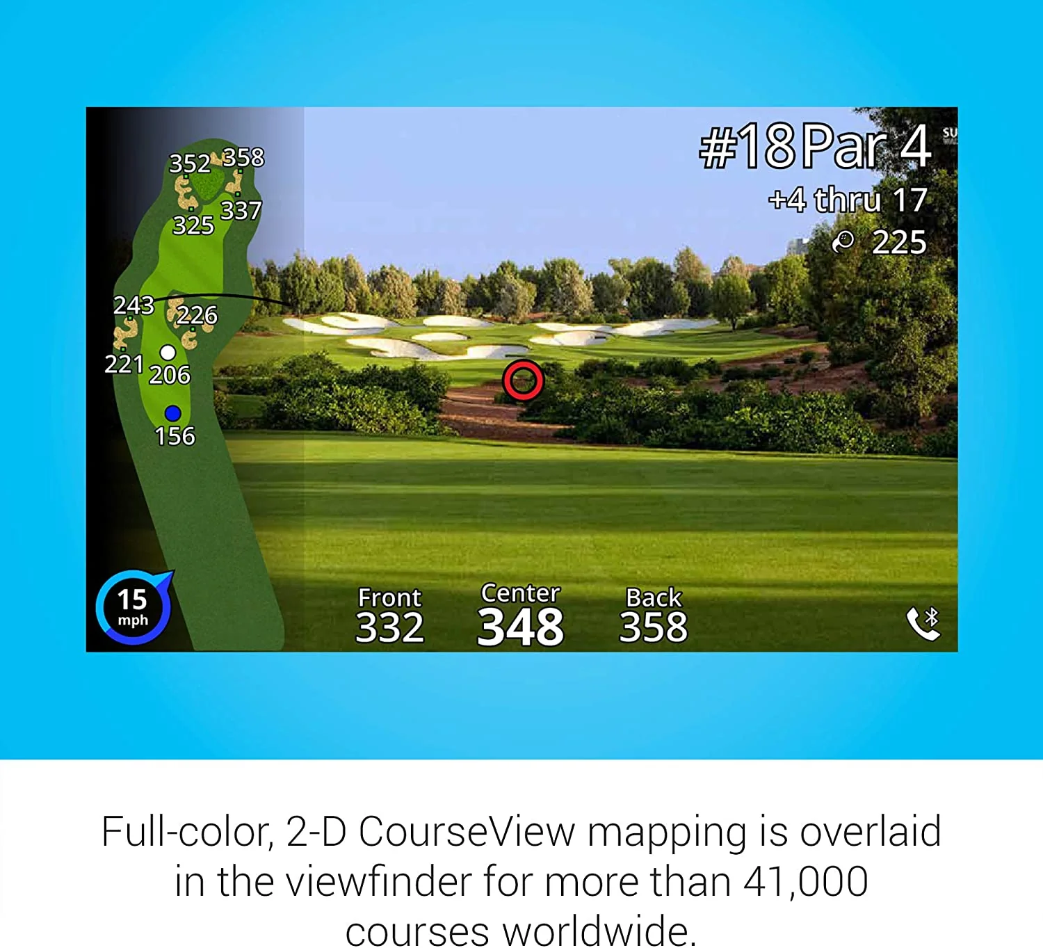 Garmin Approach Z82, Golf GPS Laser Range Finder, Accuracy Within 10" of The Flag, 2-D Course Overlays - Certified Refurbished - Image 9