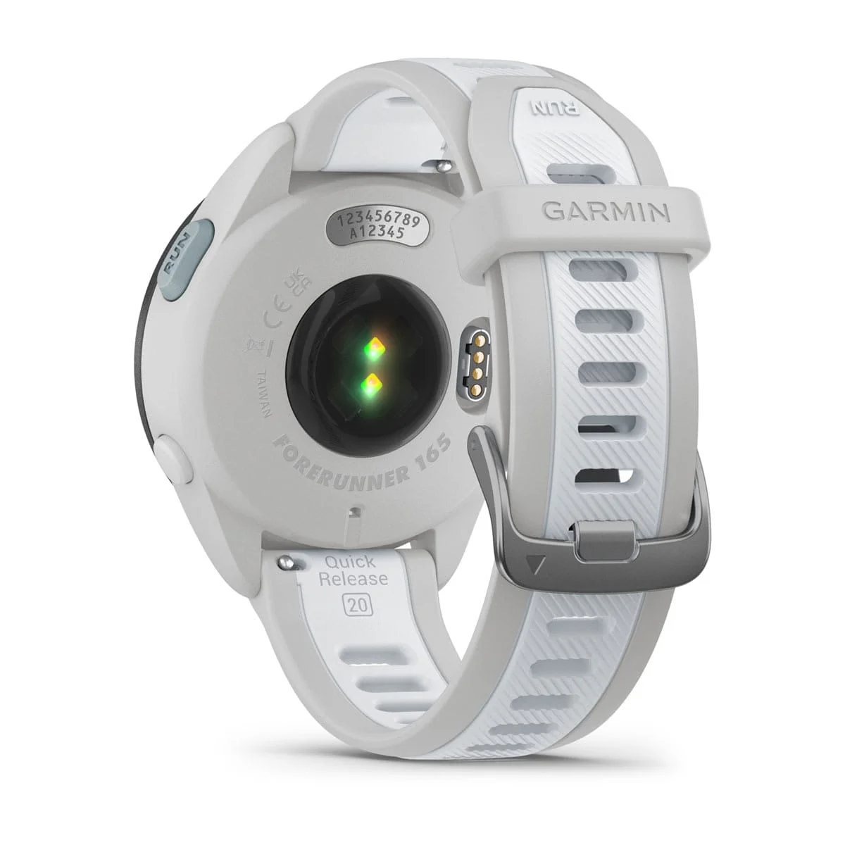 Garmin Forerunner 165 Music Running Smartwatch, GPS, WiFi, Mist Gray/Whitestone - Certified Refurbished - Image 6