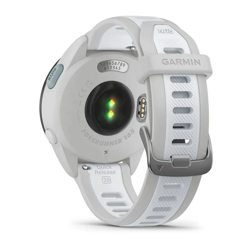 Garmin Forerunner 165 Running Smartwatch, Mist Grey/Whitestone - Certified Refurbished - Image 6