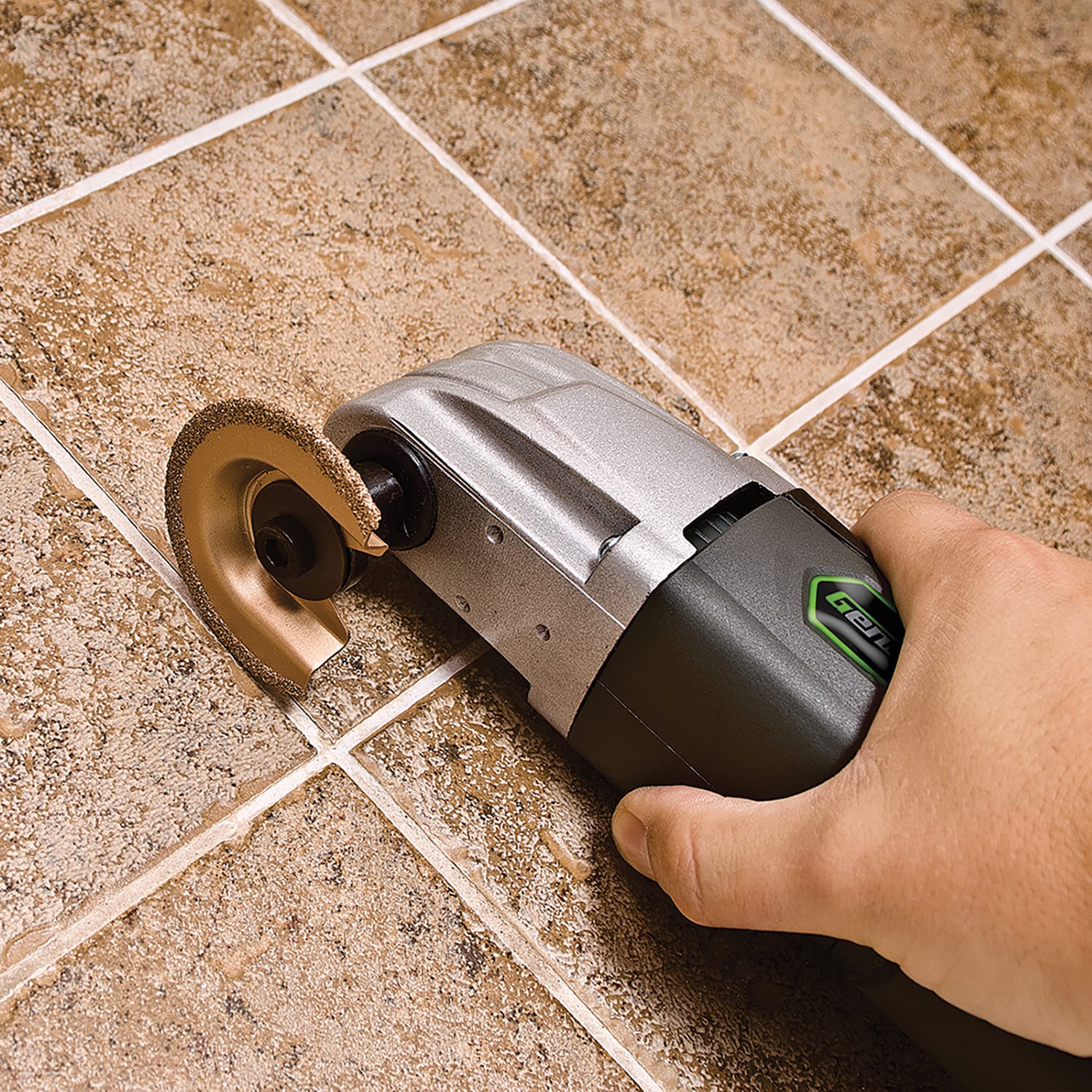 Genesis 1.5-Amp Multipurpose Oscillating Tool with 9-Piece Accessory Set - Image 2