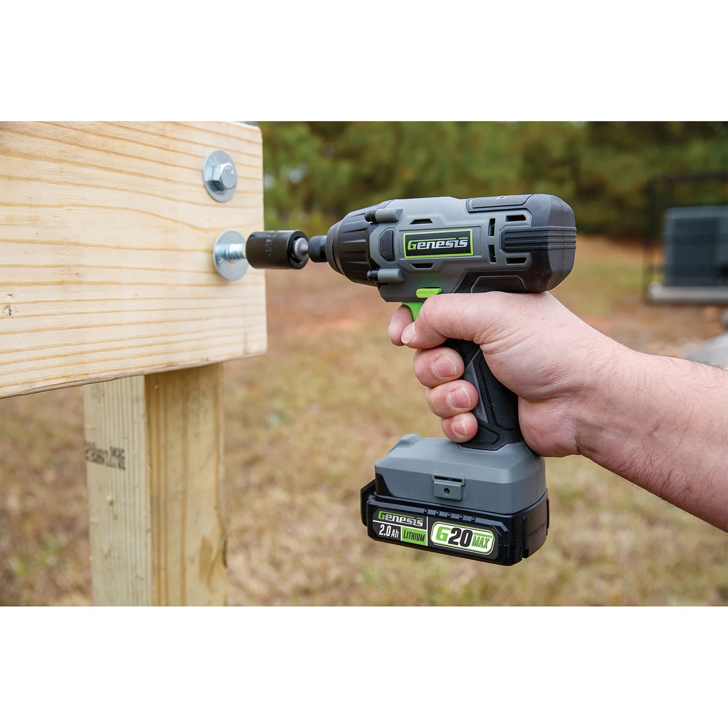 Genesis 20-Volt Cordless Li-Ion 1/4-In. Collet Impact Driver, GLID20B - Image 5