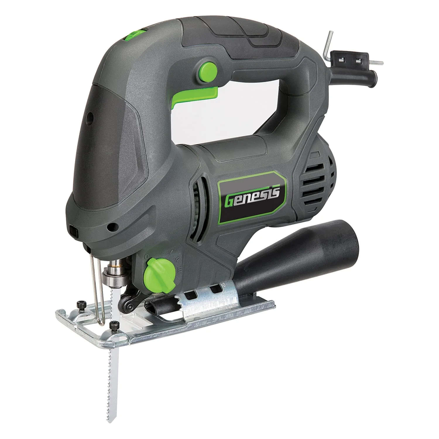 Genesis 5-Amp Variable-Speed Orbital Jigsaw with Blades