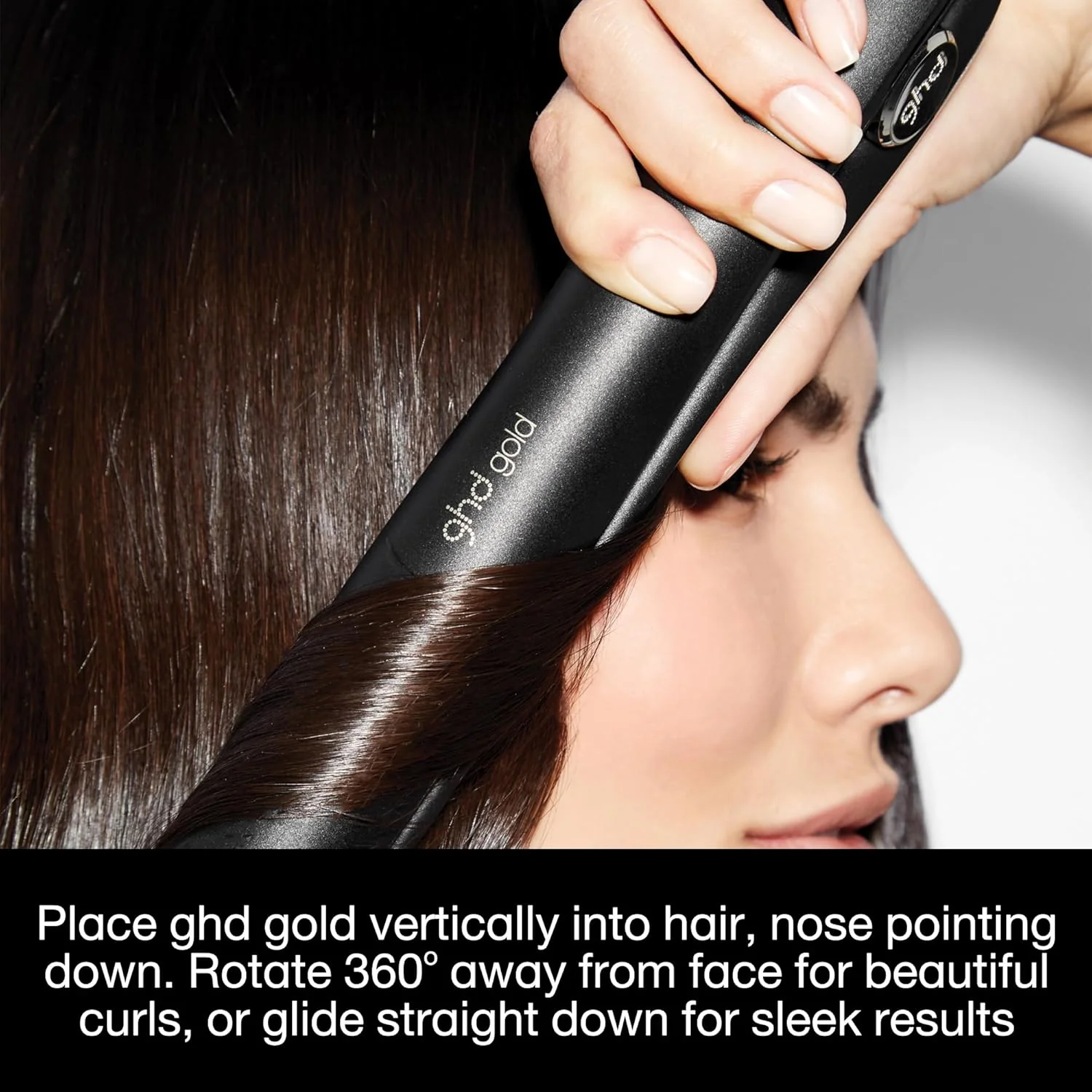 ghd Gold 0.5"- 2" Flat Iron Hair Straightener, Professional Ceramic Styling Tool for Smoother, Stronger Hair & Color Protection - Image 5