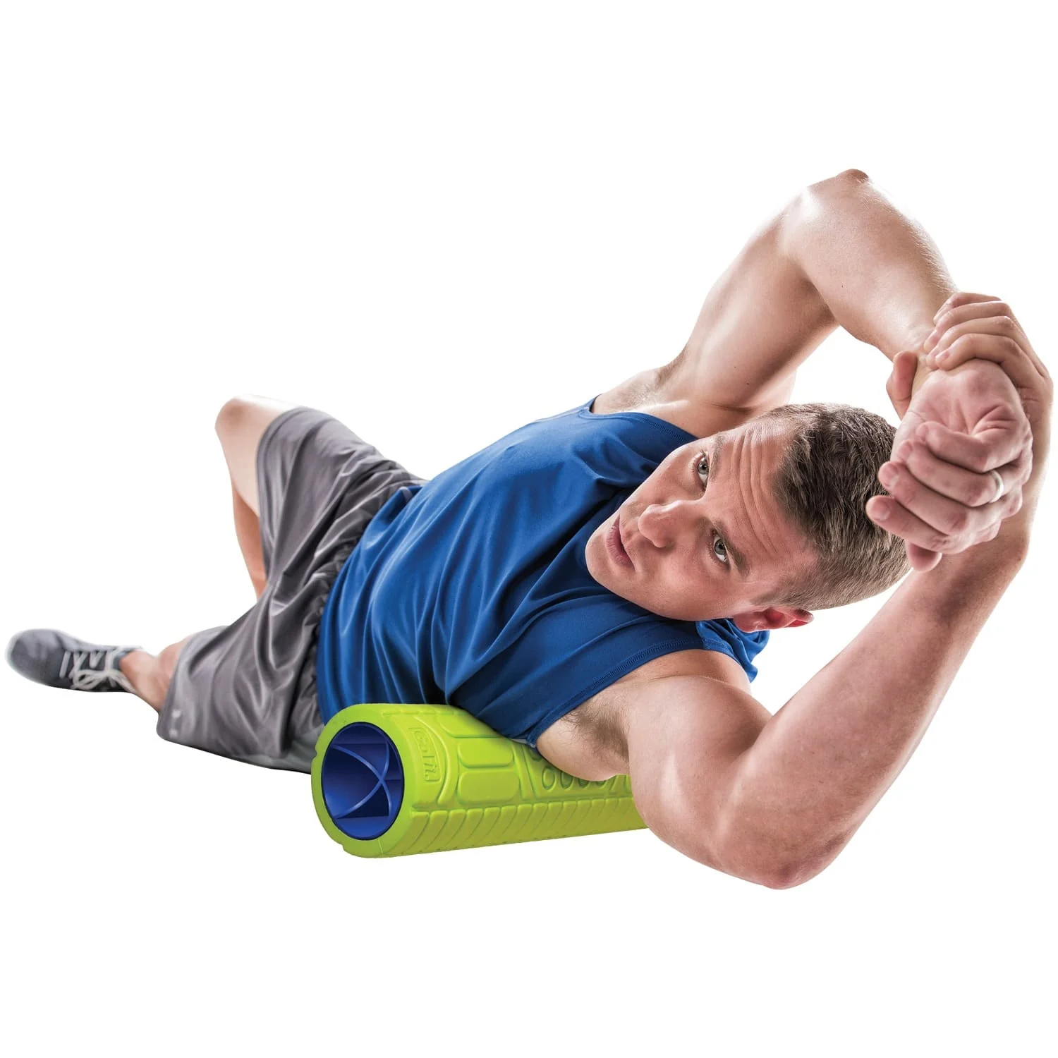 GoFit 18-In. Go Roller with UltraFin Core, Green - Image 4