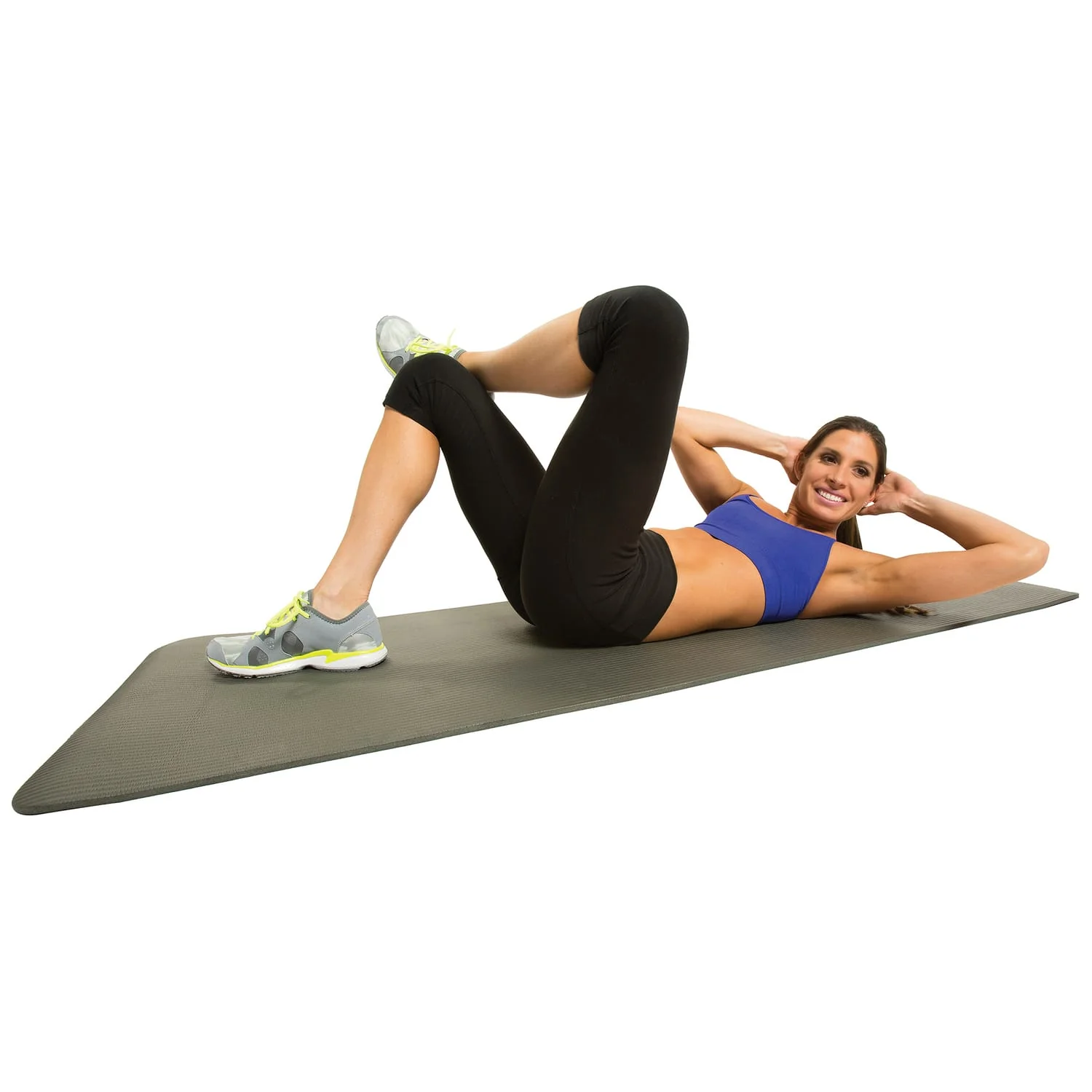 GoFit 2-Foot x 6-Foot Fitness Mat with Carrying Strap - Image 2