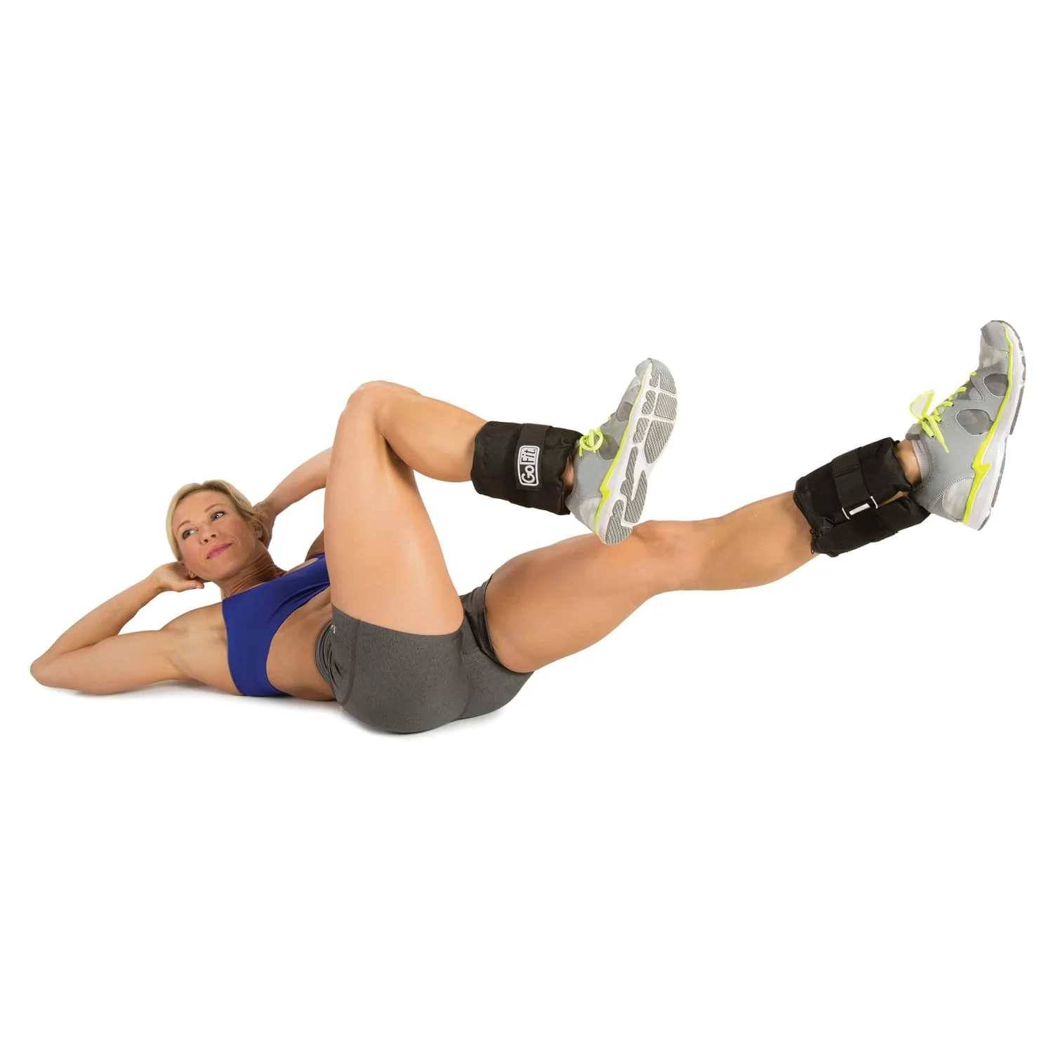 GoFit 5-Level Adjustable Ankle Weights, 2 Pack, 2 Lbs. to 10 Lbs. - Image 3