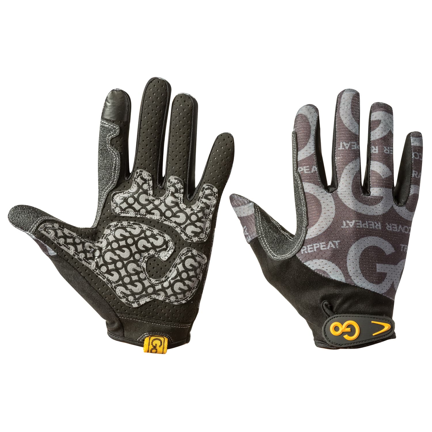 GoFit Go Grip Full-Finger Training Gloves, Medium - Image 2