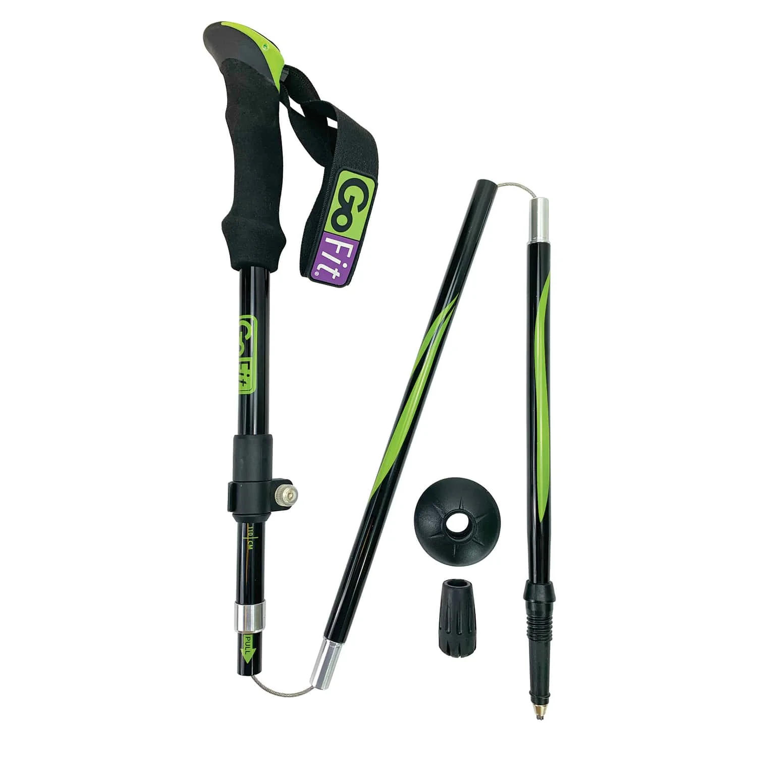 GoFit GoTrek Trekking Poles, Pair - Image 4