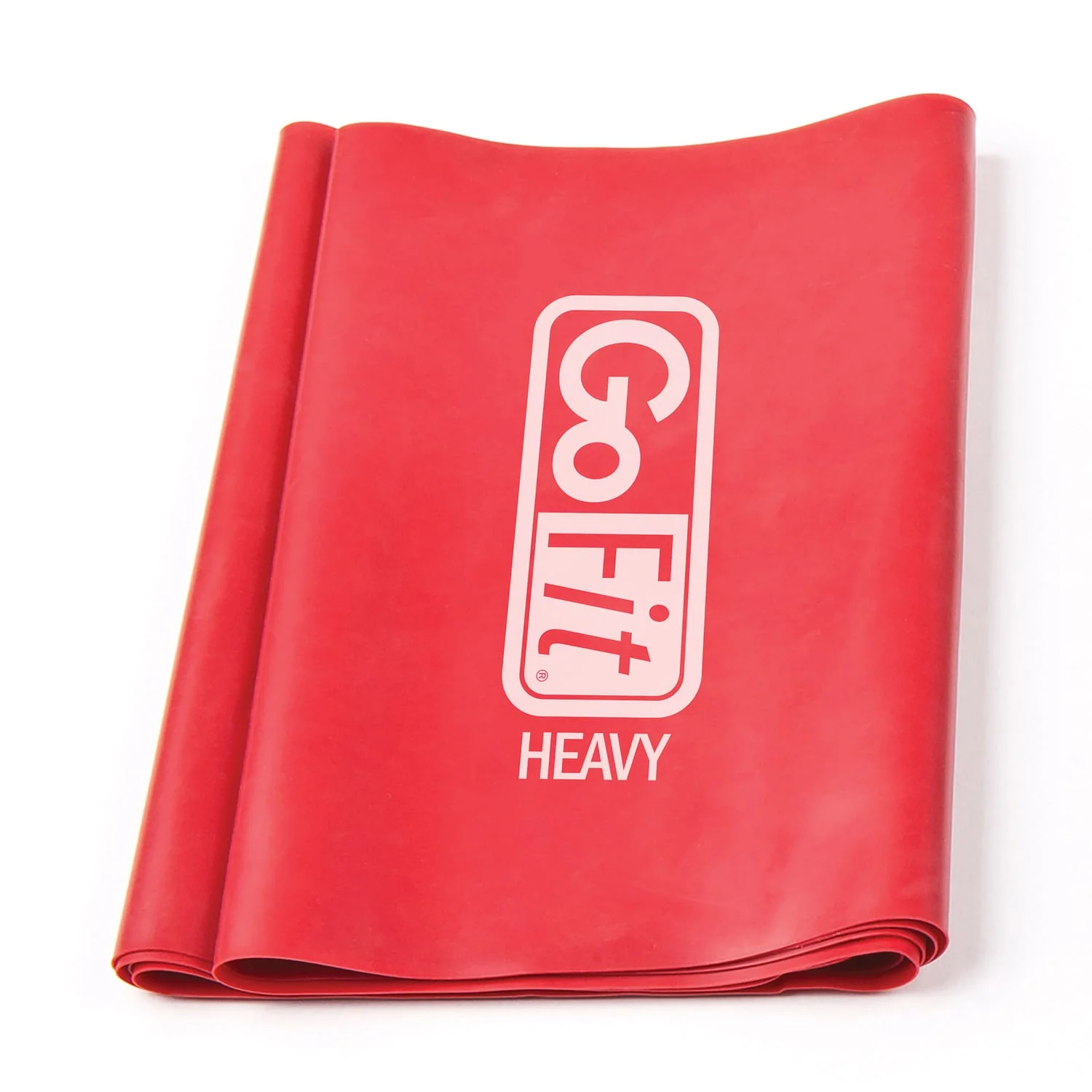 GoFit Latex-Free Single Flat Band, Red
