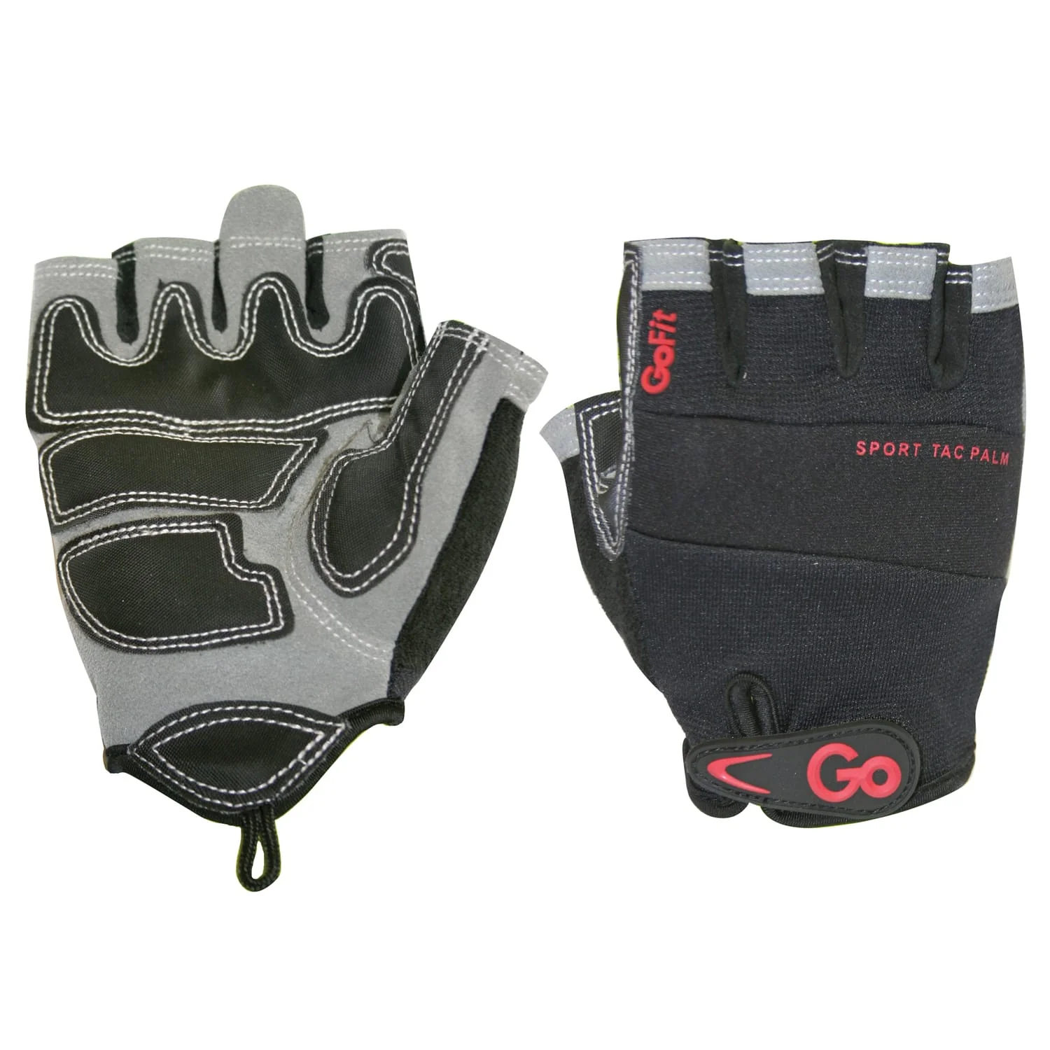 GoFit Men's Sport-Tac Pro Trainer Gloves, Extra Large - Image 2