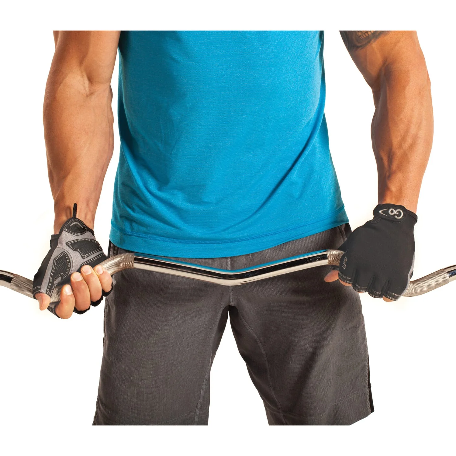 GoFit Men's Xtrainer Cross-Training Gloves, Large - Image 3