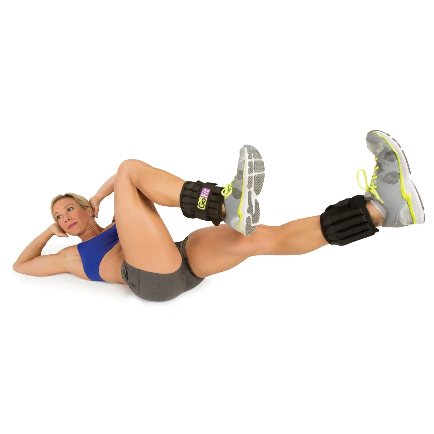 GoFit Padded Adjustable Pro Ankle Weights - Image 5