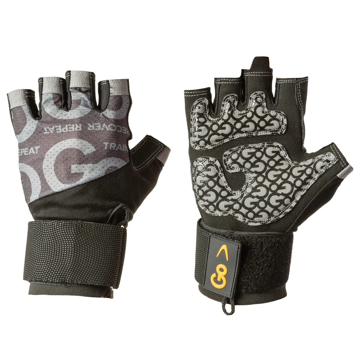 GoFit Pro Trainer Wrist-Wrap Gloves, Medium - Image 2