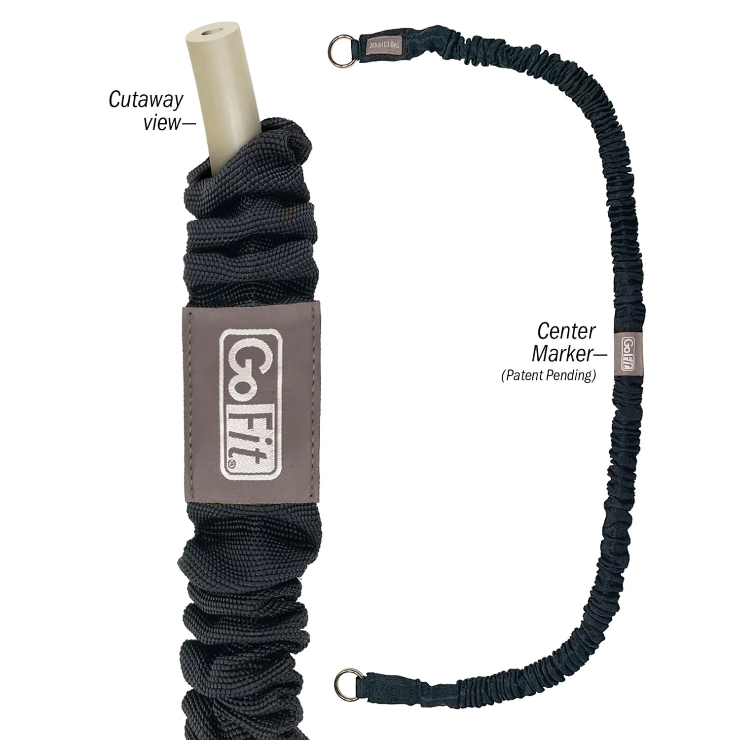 GoFit Safe Sleeve Extreme-Resistance Power Tube, 90 Lbs. - Image 5